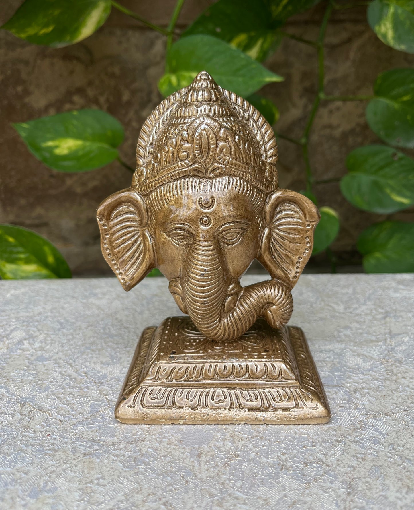 Lord Gold Metal Ganesha