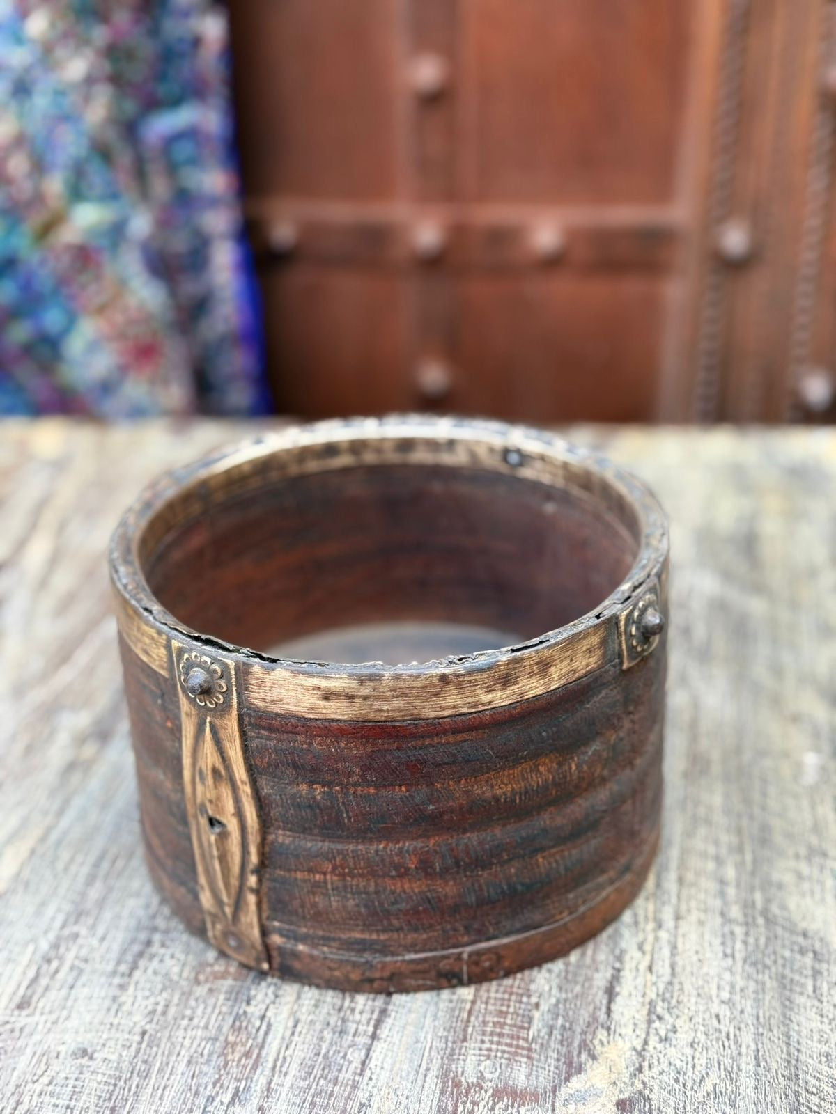 Brass Rice Measuring Planter