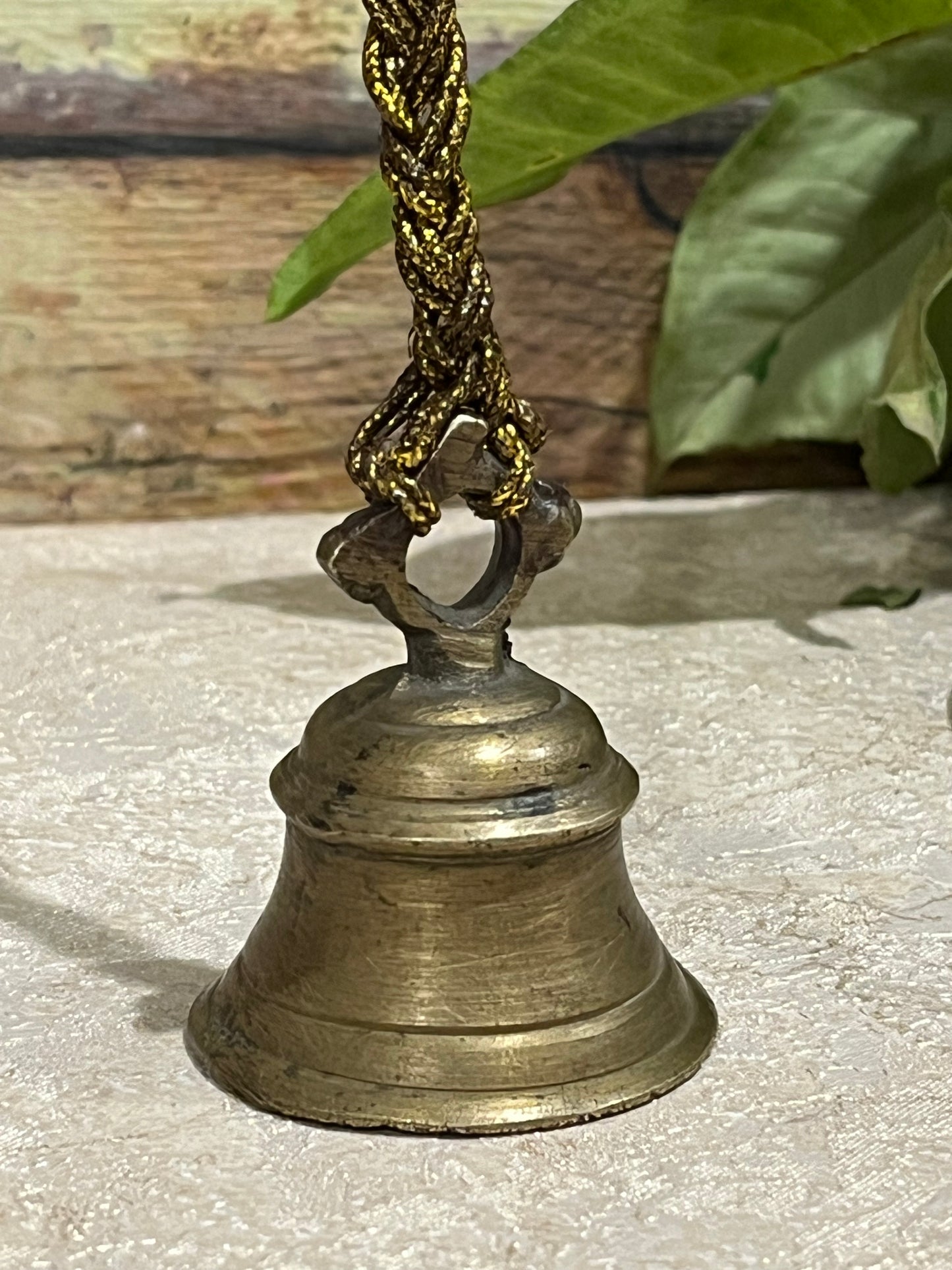 Vintage Temple Brass Bell