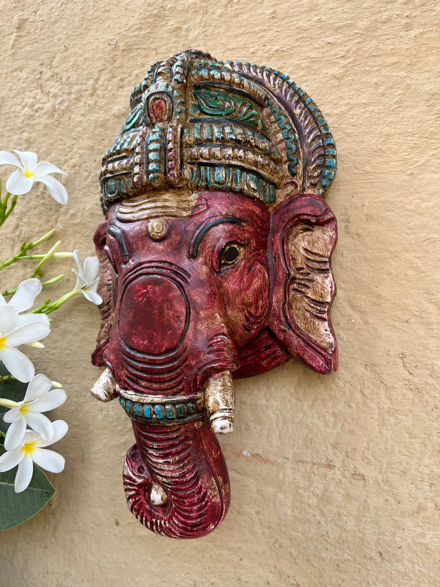 Wall Painted Ganesha