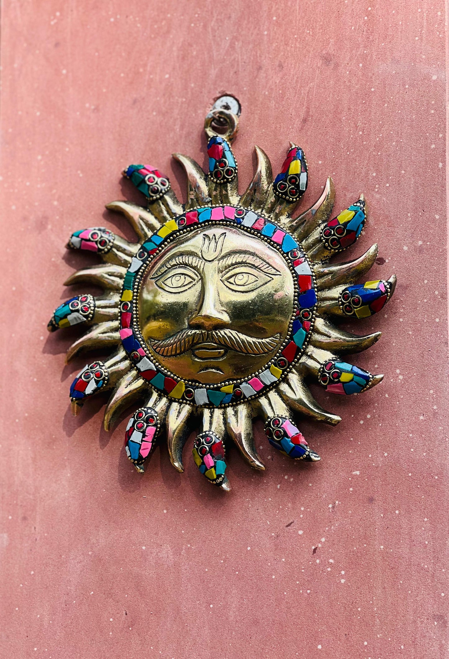 Multi Stone Metal Mask