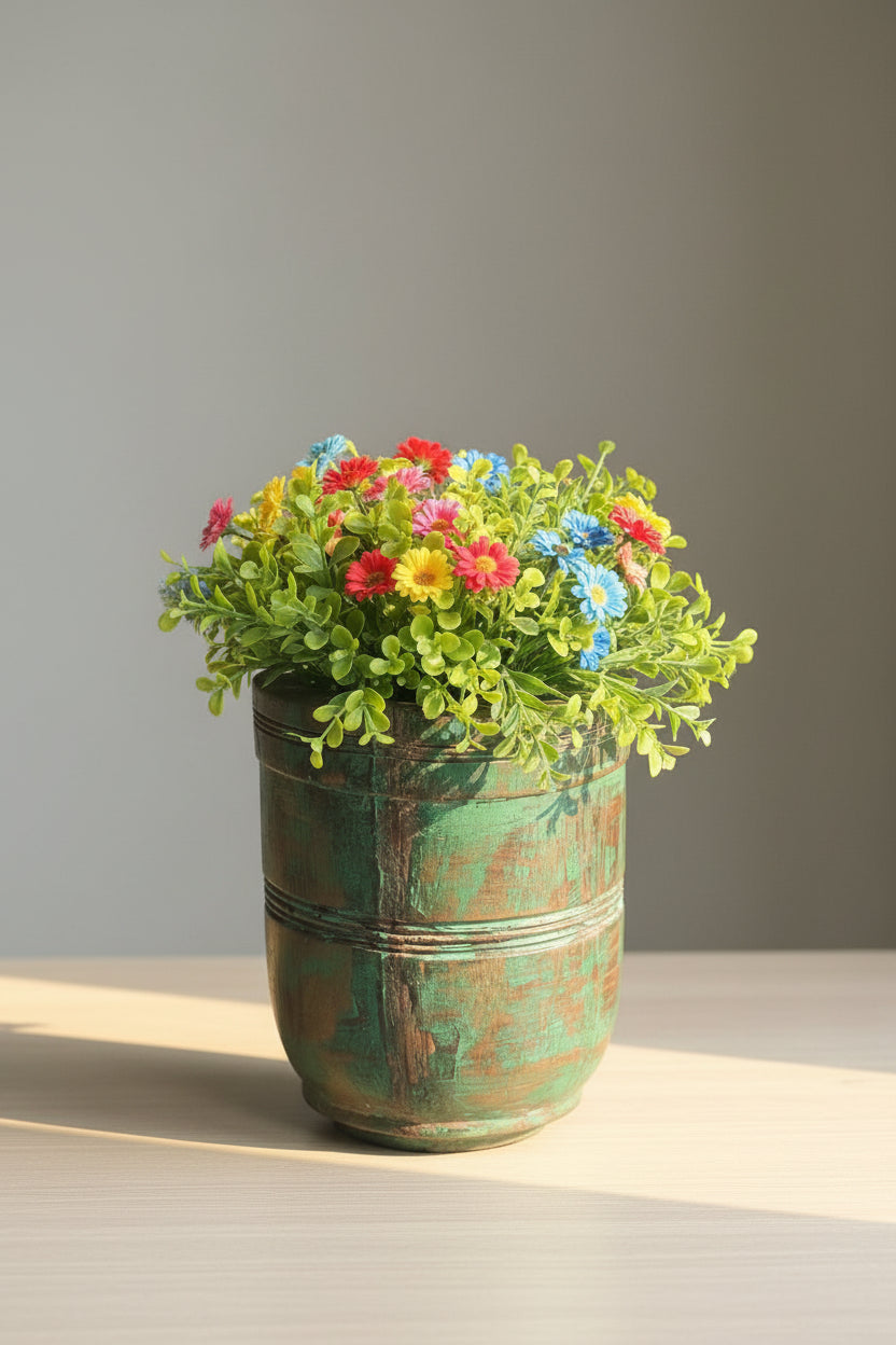 Wooden Pot