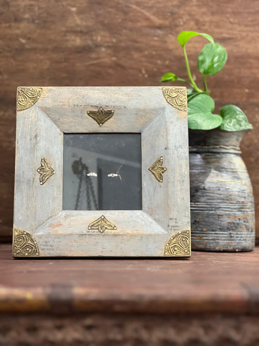 Photo Frame Brass Design