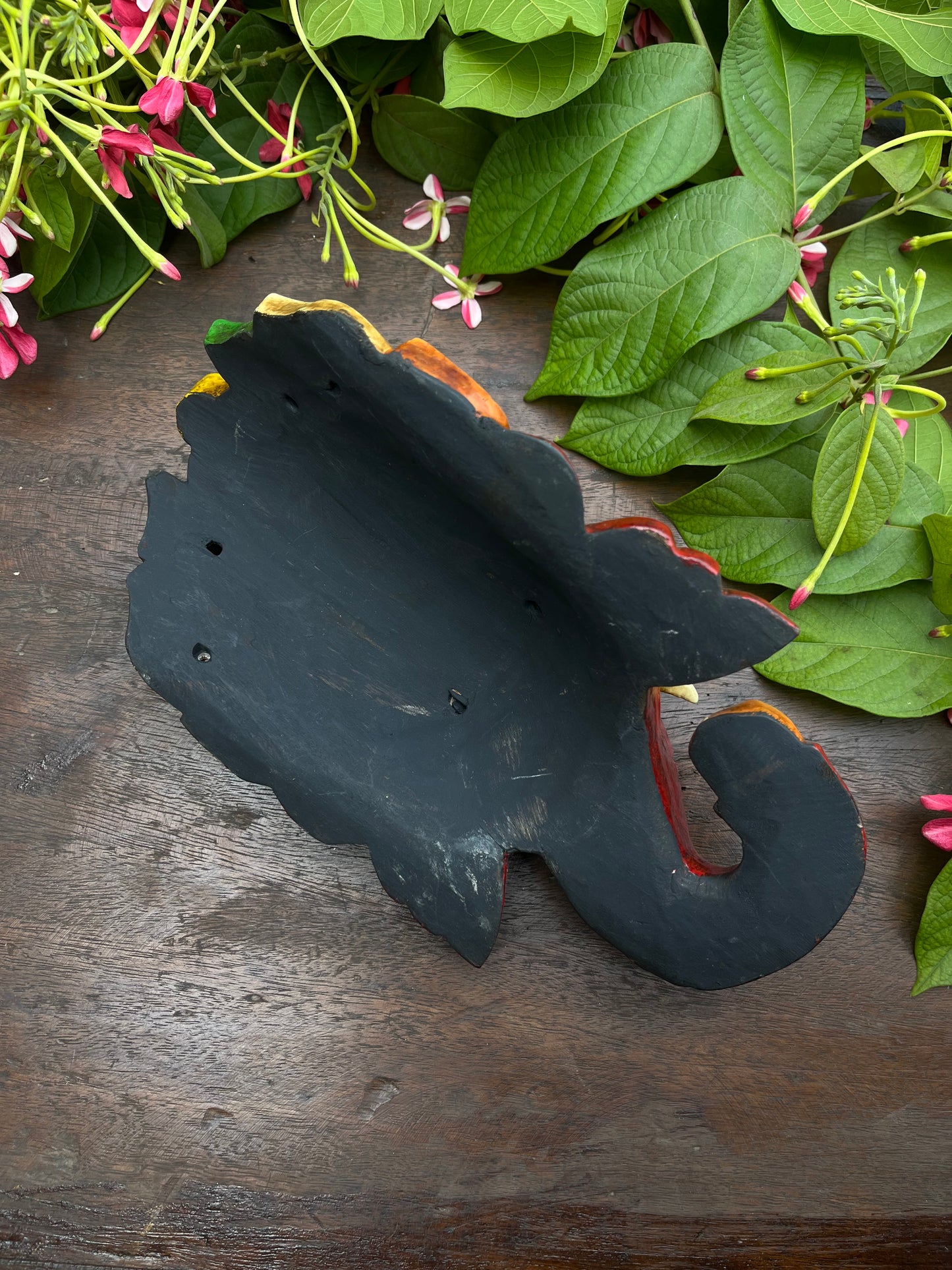 Wooden ganesha
