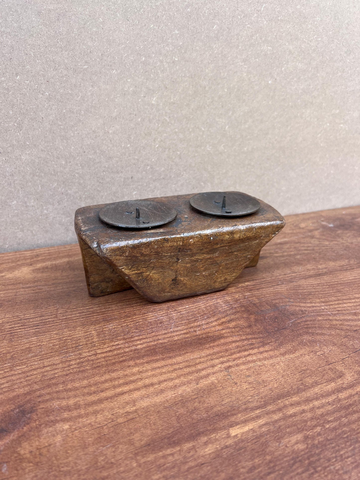 Wooden Candle Holder