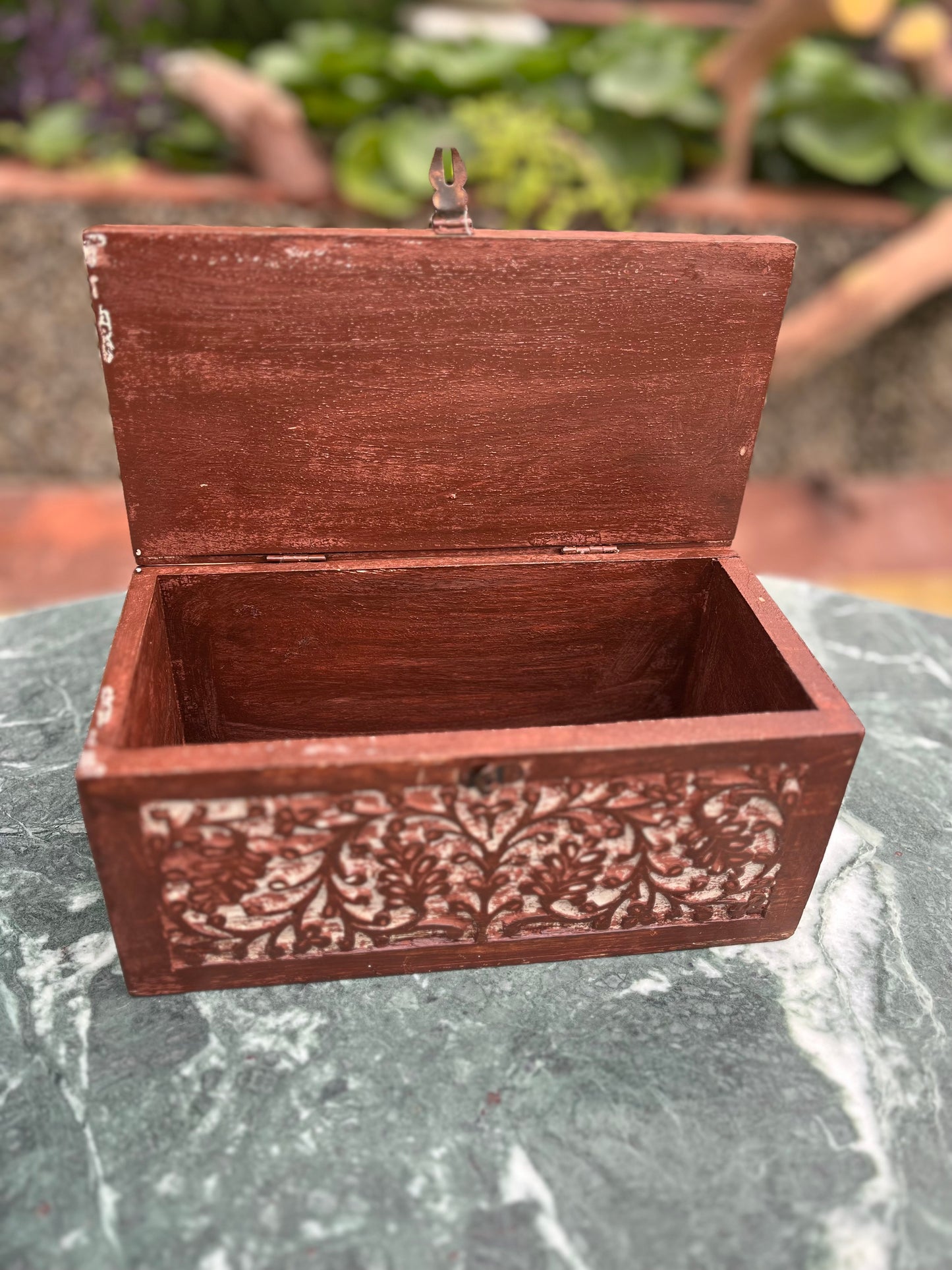 Wooden Carving Box