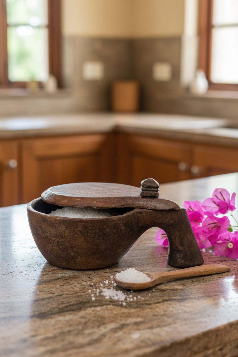 Wooden Spice Box￼