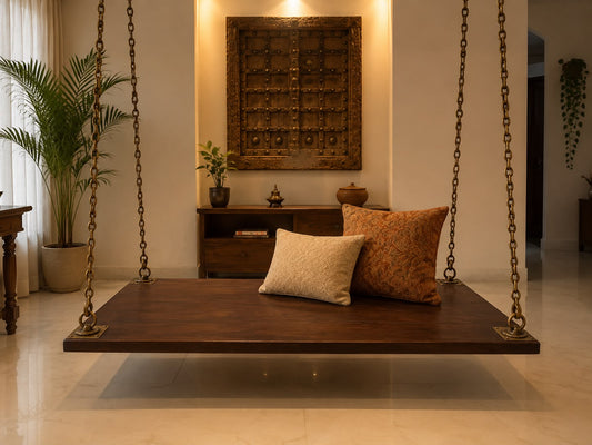 Vintage Swing Plank (No Brass Chain)