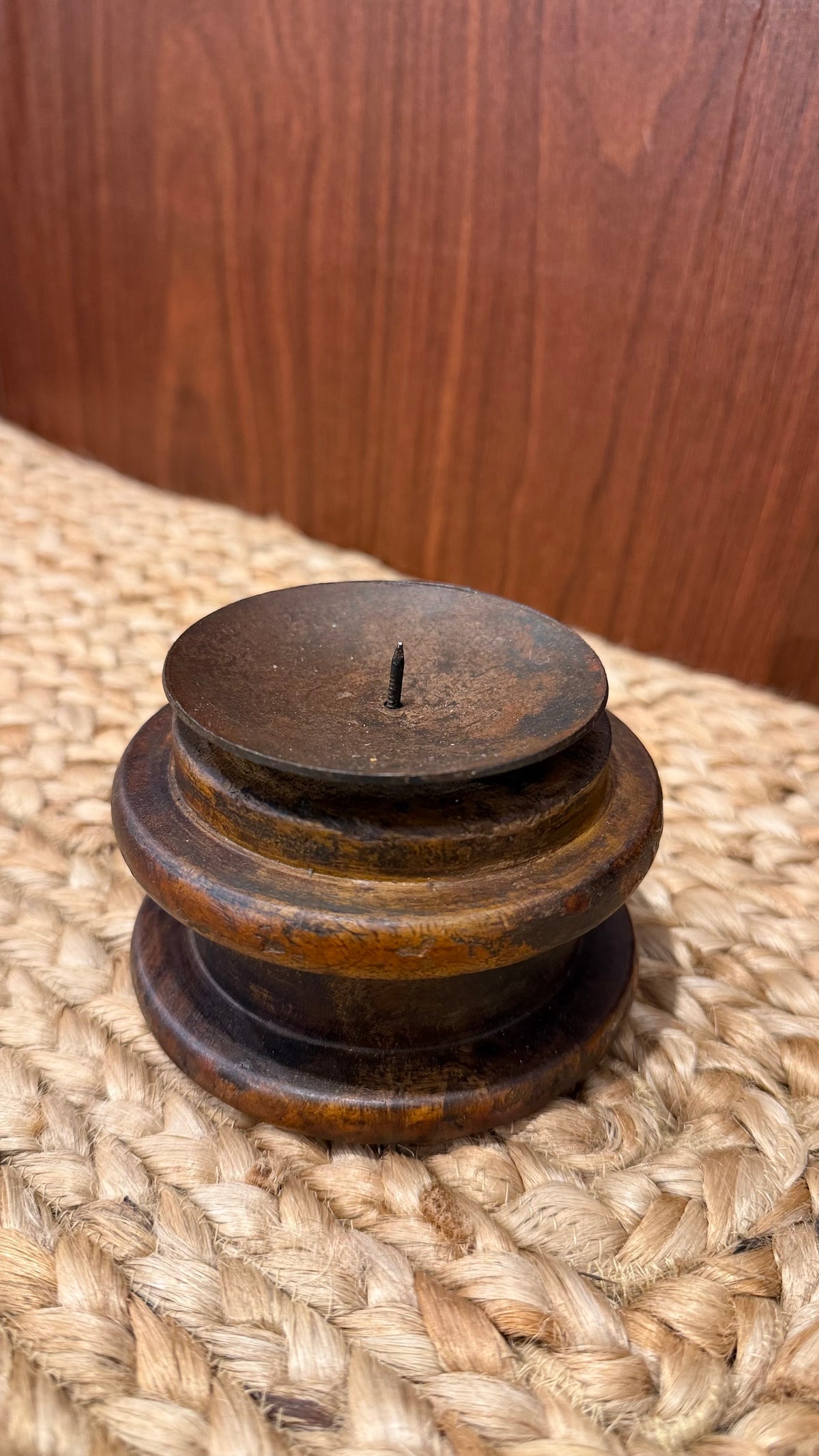 Wooden candle Holder ￼