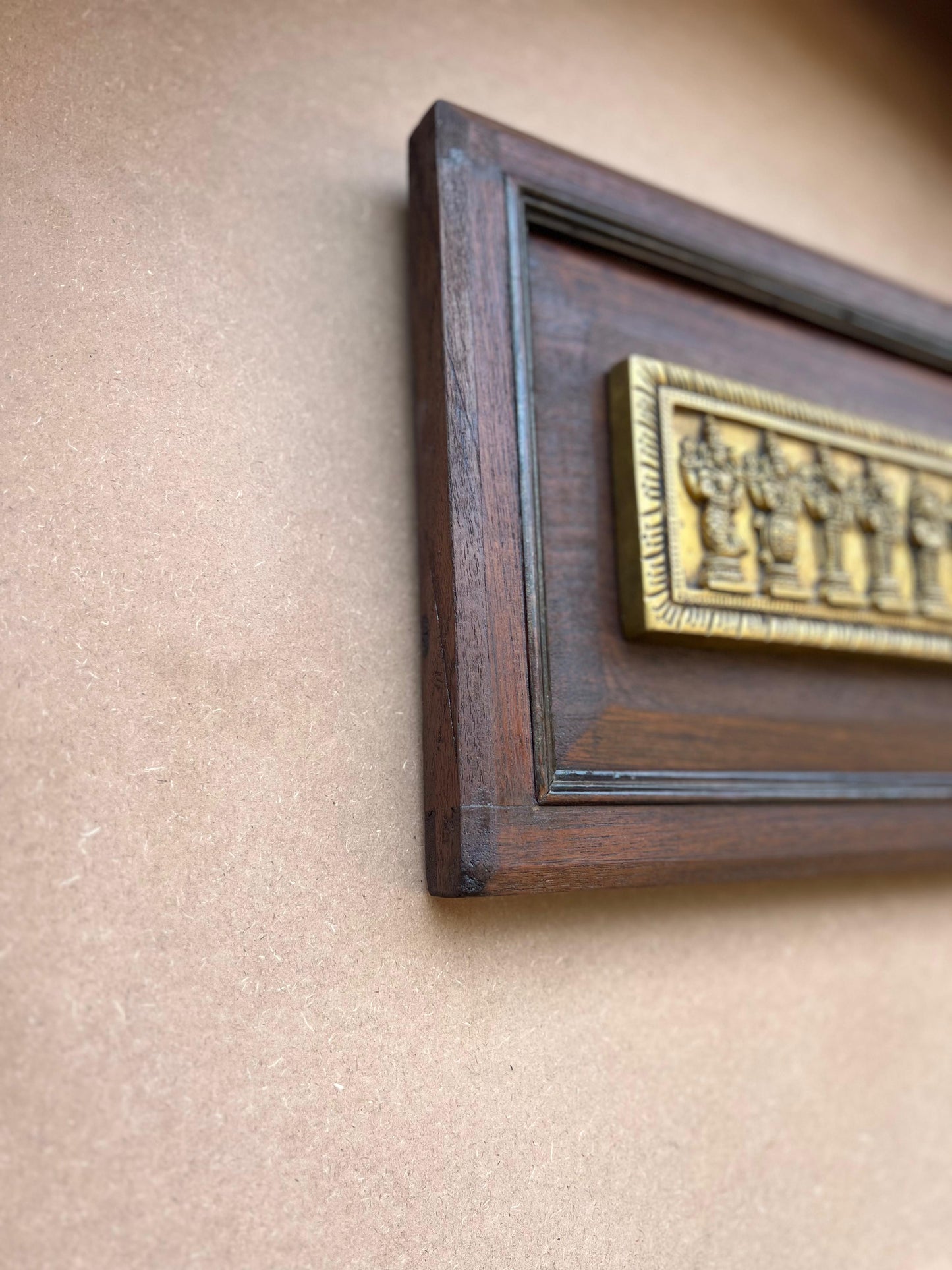 Brass Panel Avatar Wall Decor