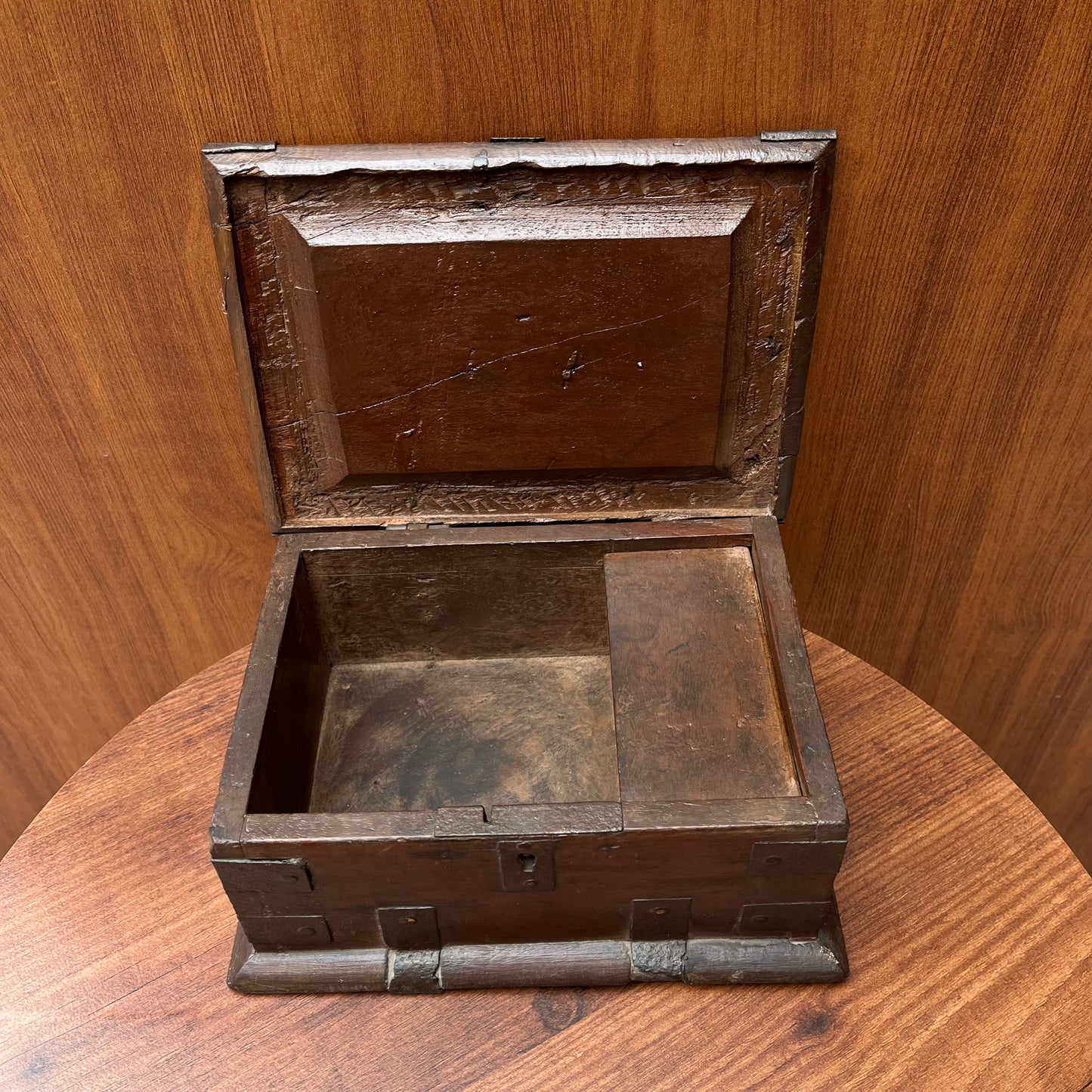 Wooden Vintage Cash Box