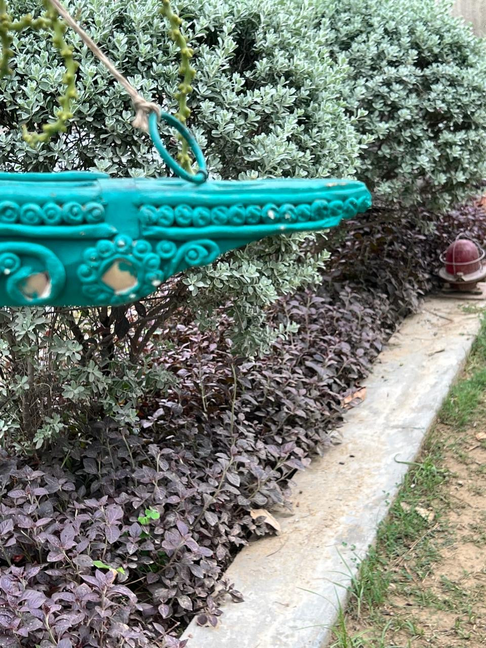 Wood Boat Terocotta Planter￼