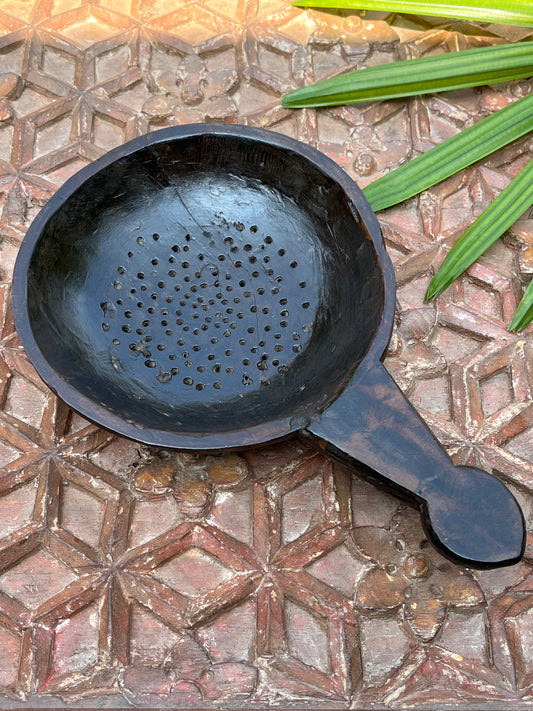 Vintage Wood Jali Platter