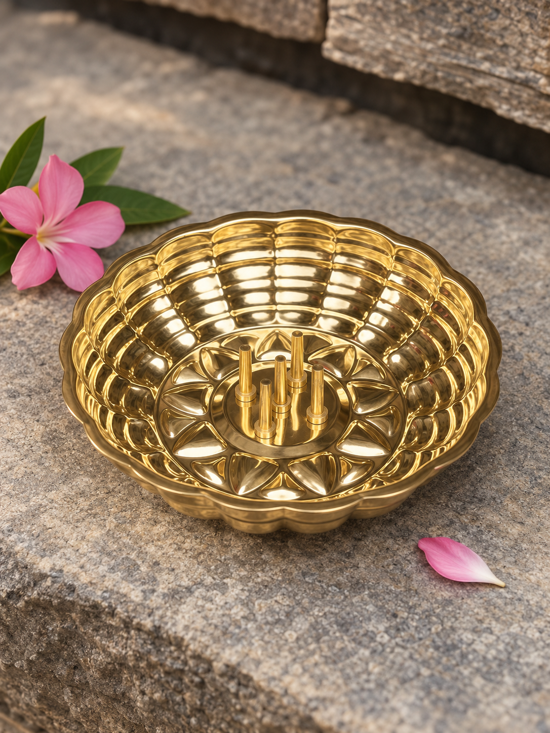 Brass Incense Holder ￼