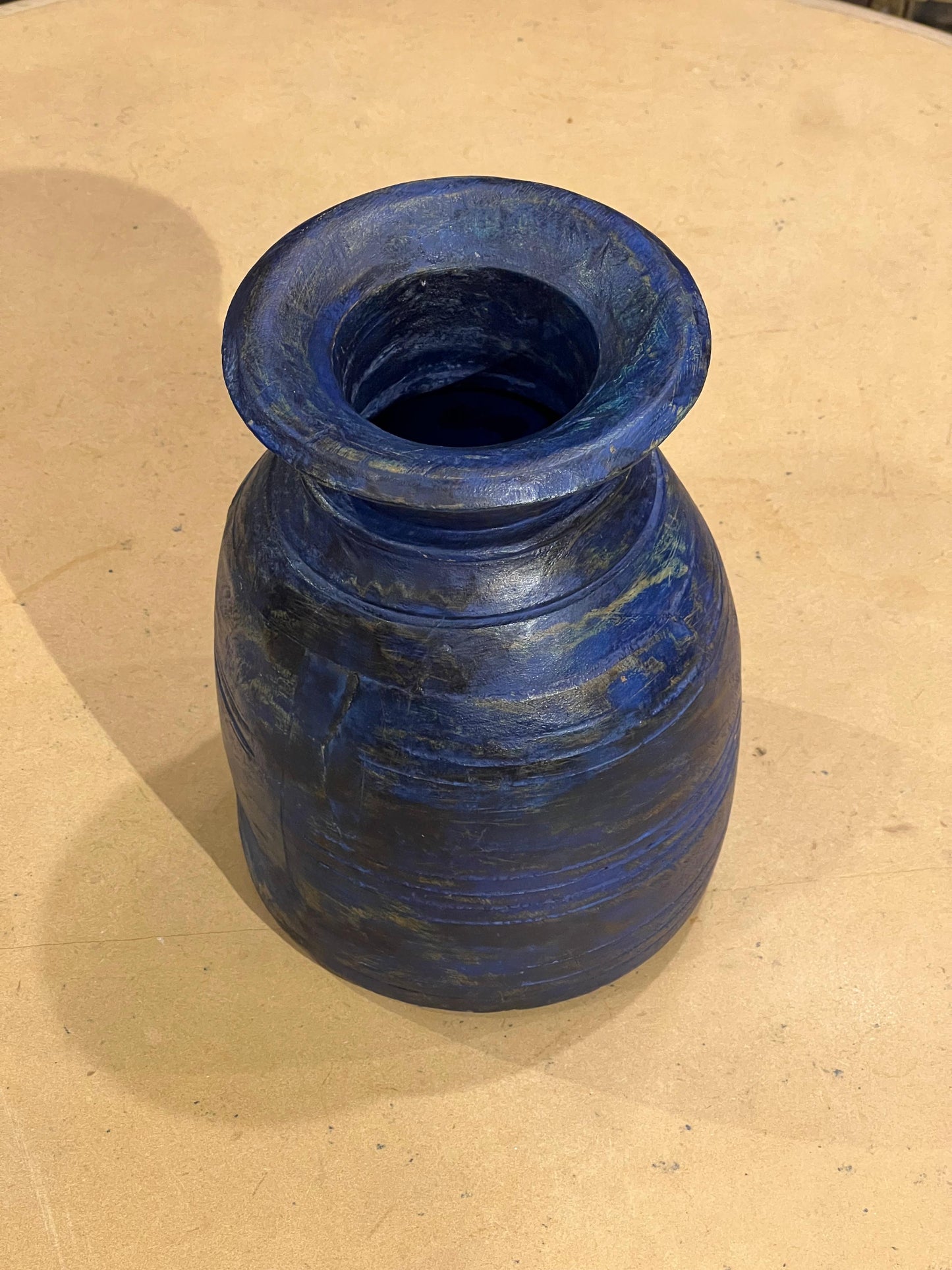Wood Colour Pot