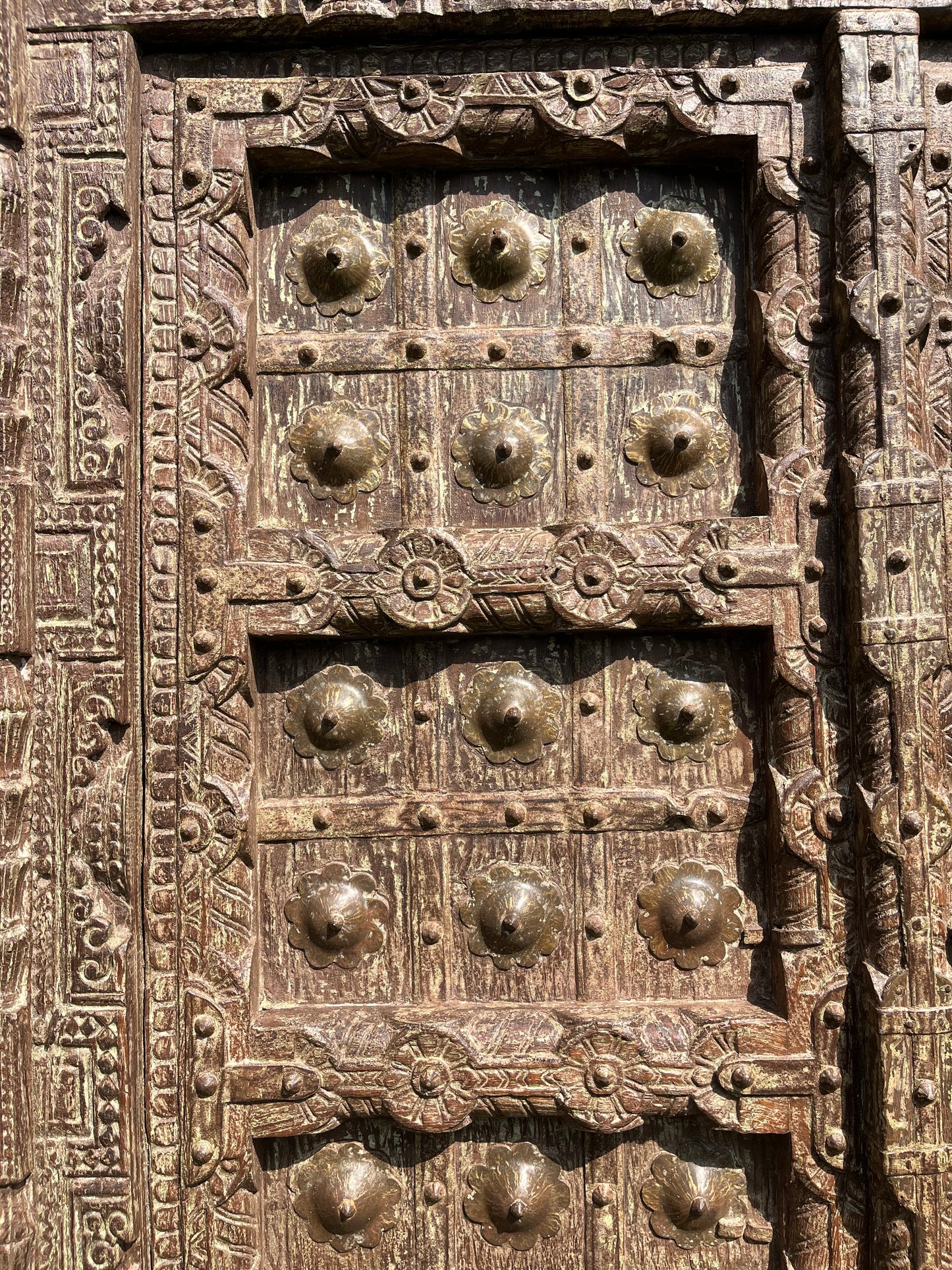 Vintage Hand Carved Door