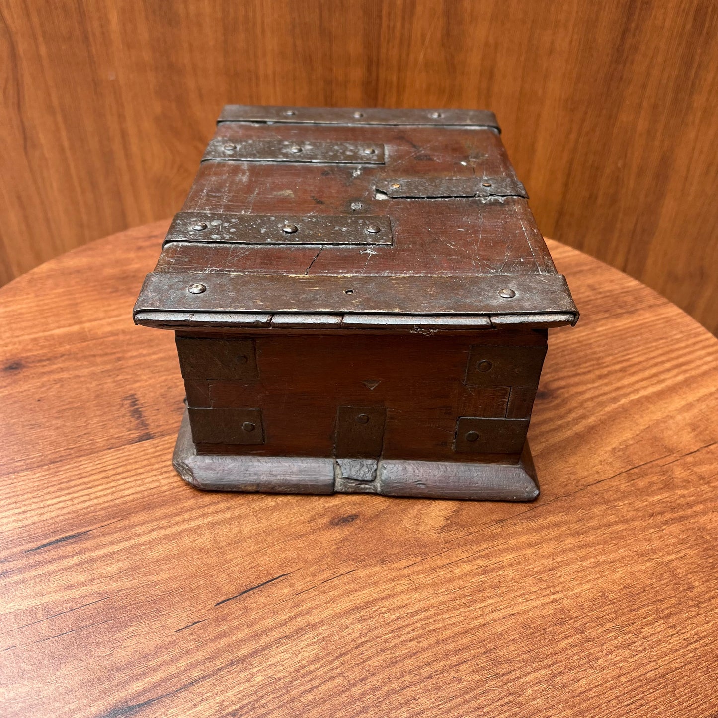 Wooden Vintage Cash Box