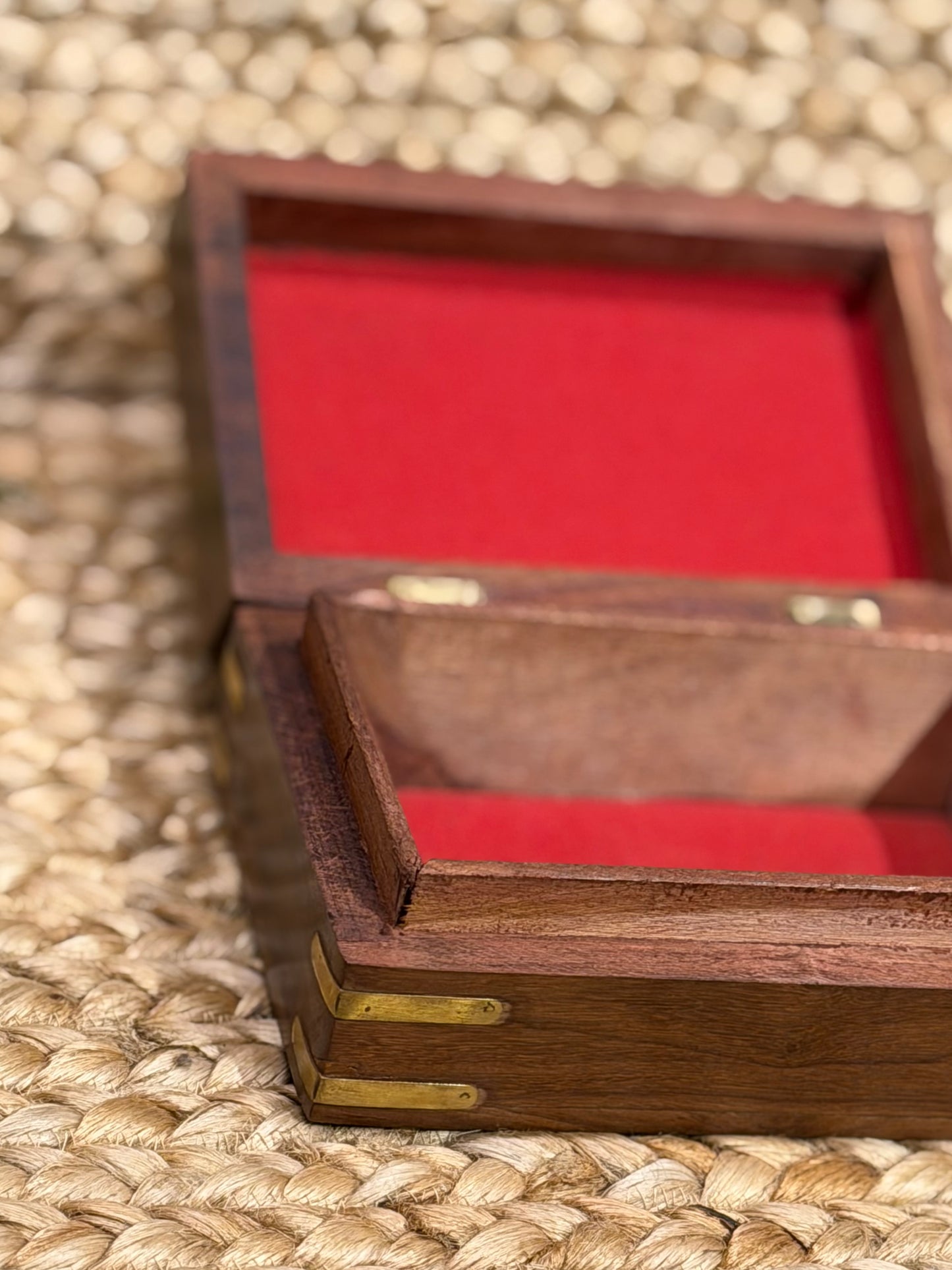 Wood Carved Box