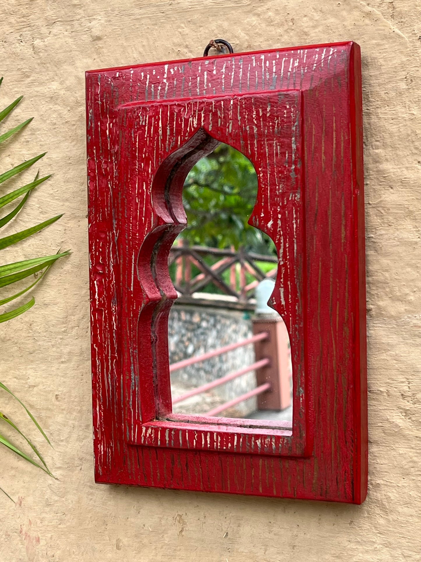 Arch Wood Mirror
