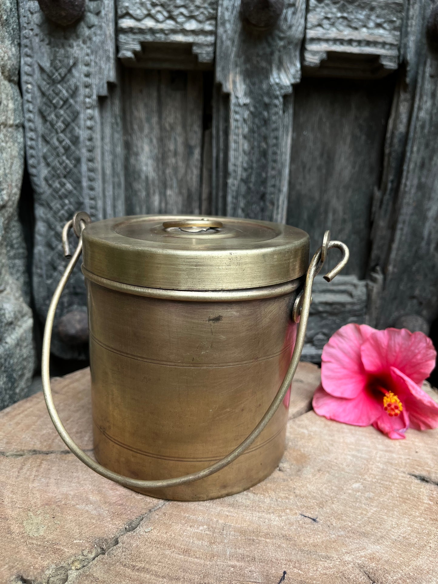 Vintage Brass Milk Pot