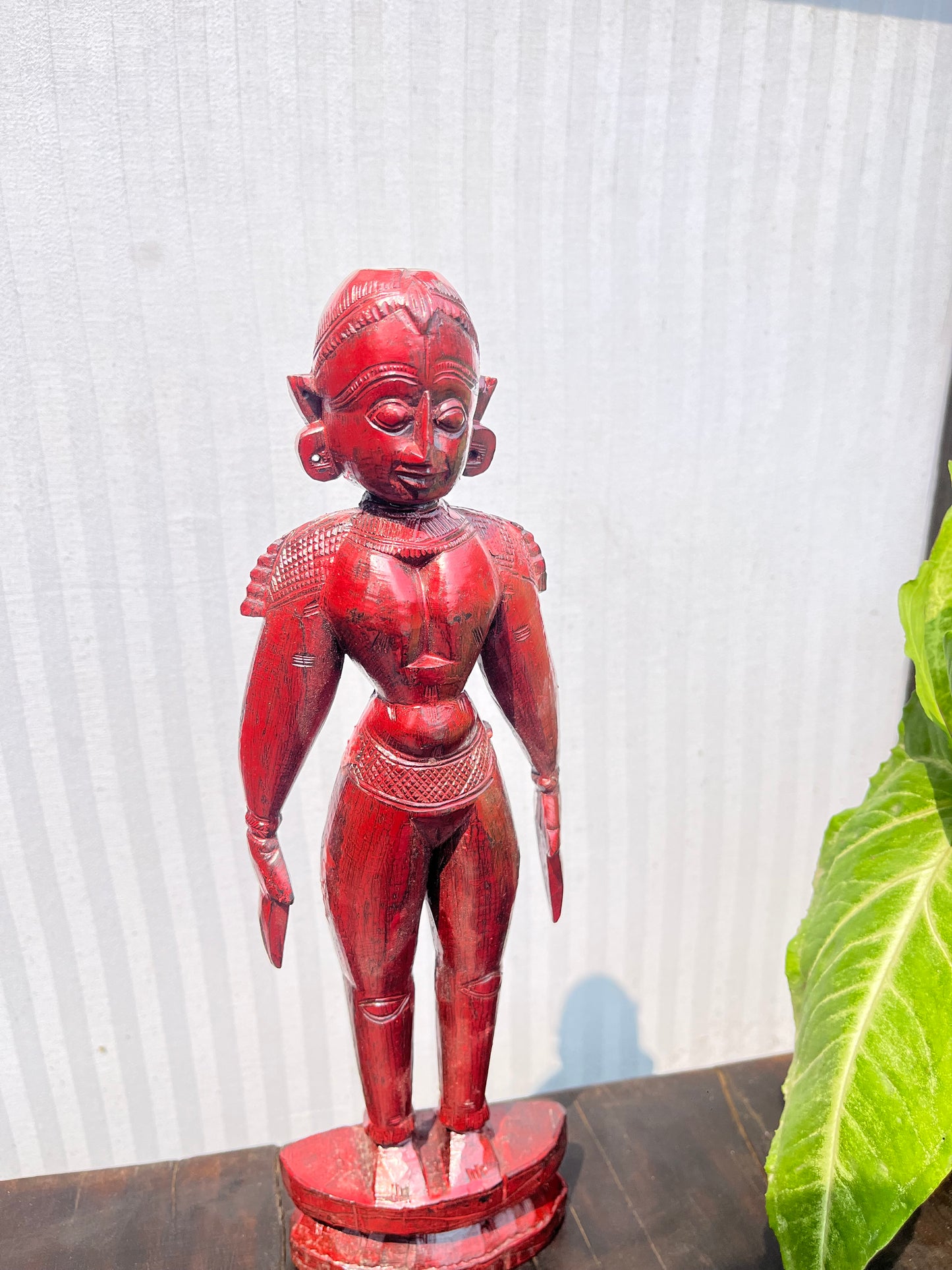 Old Wood Colour Marapachi  Figure