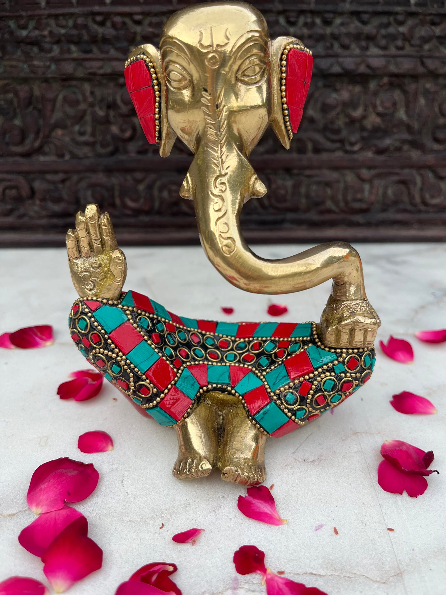 Brass Modern Ganesha
