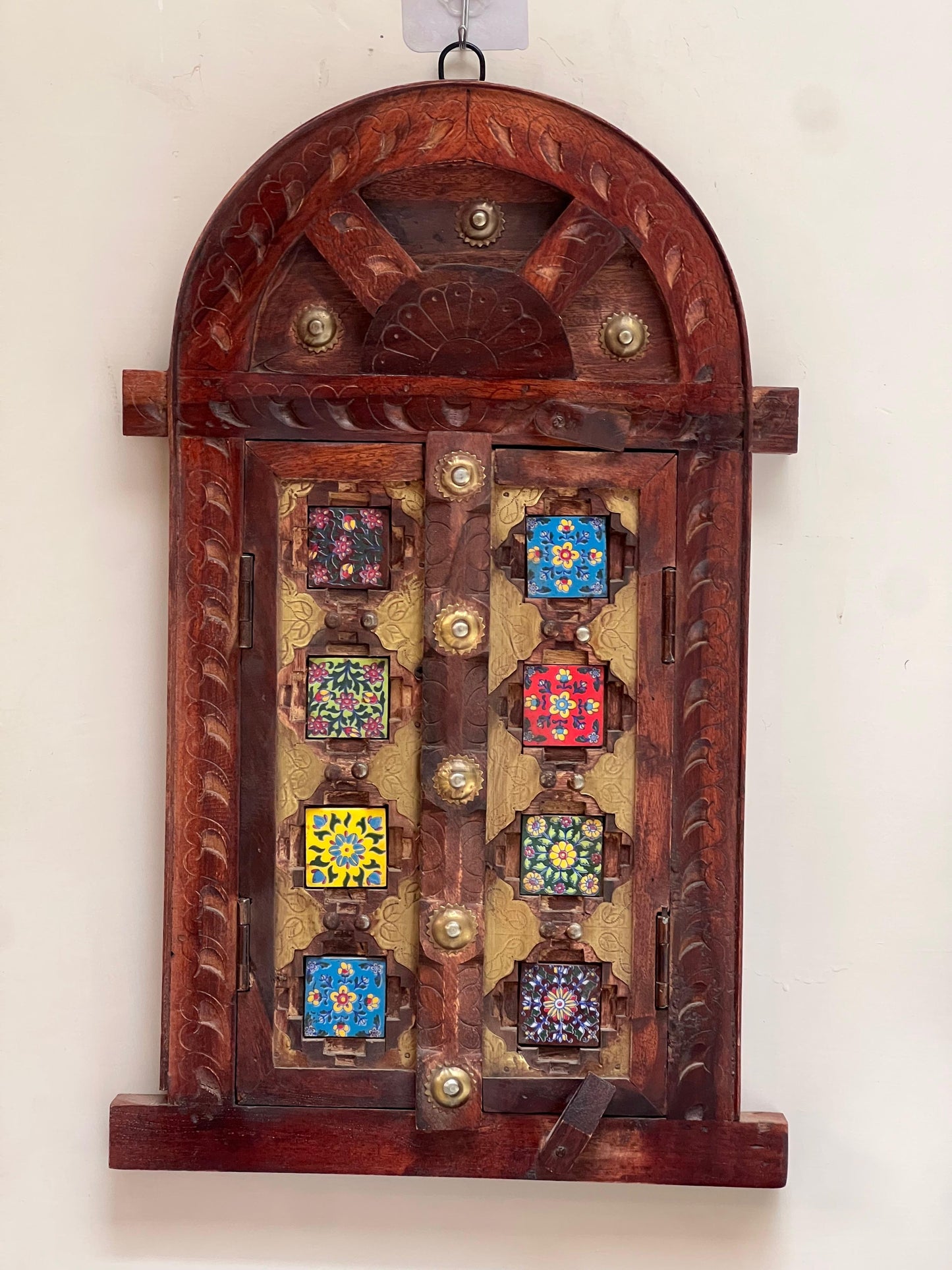 Wood Jharokha Window