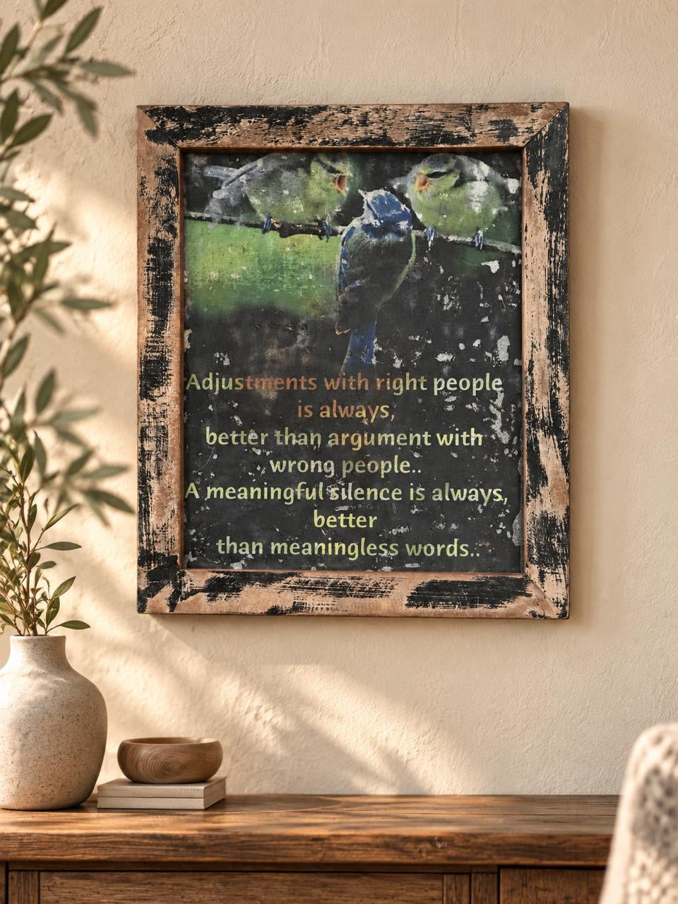 Inspirational Art Wall Painting