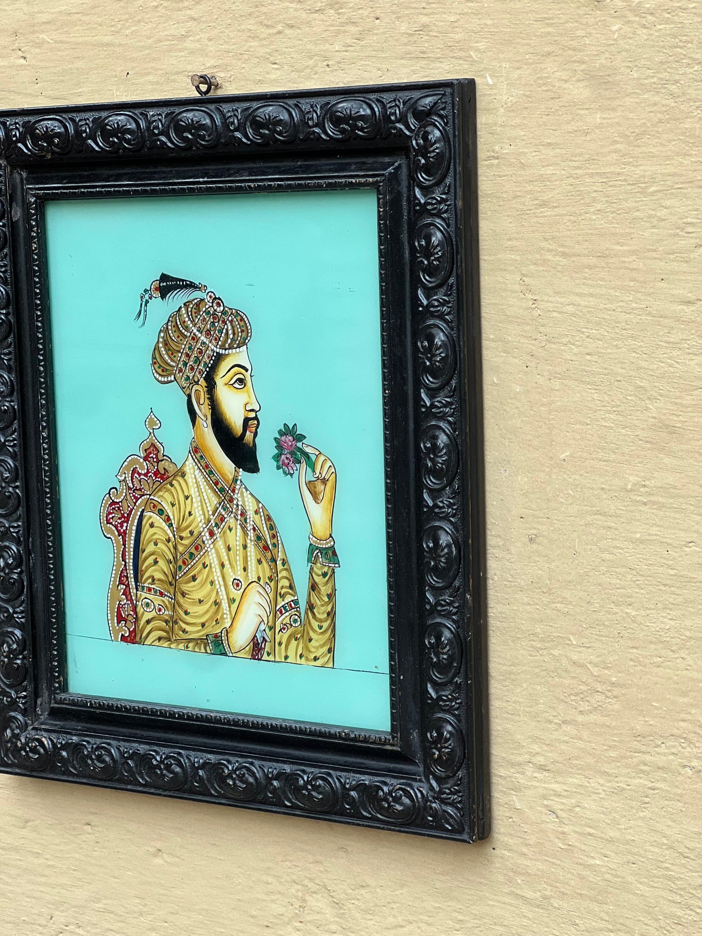 King Reverse Glass painting ￼