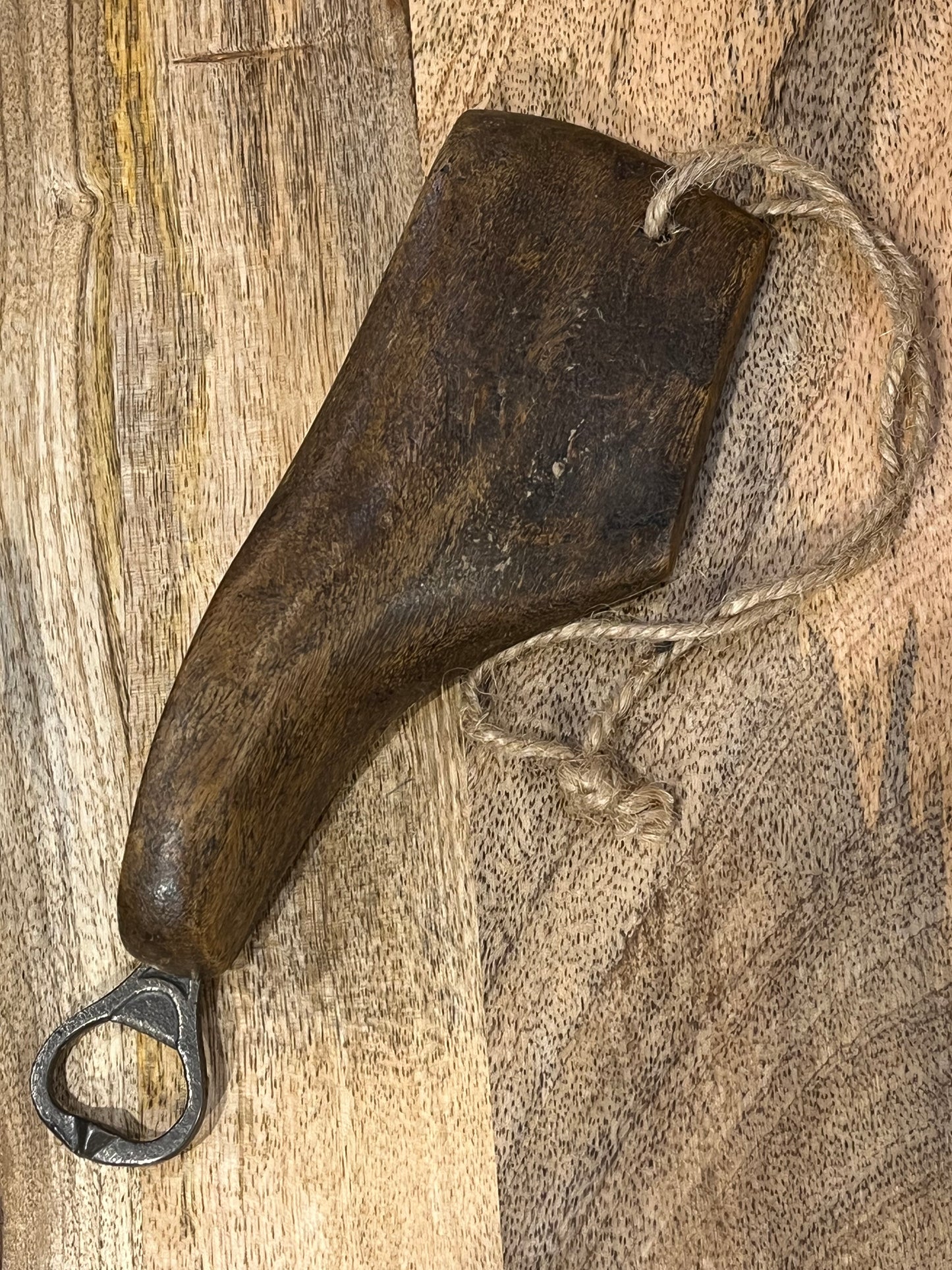 Wooden Bottle  Shoe Opener