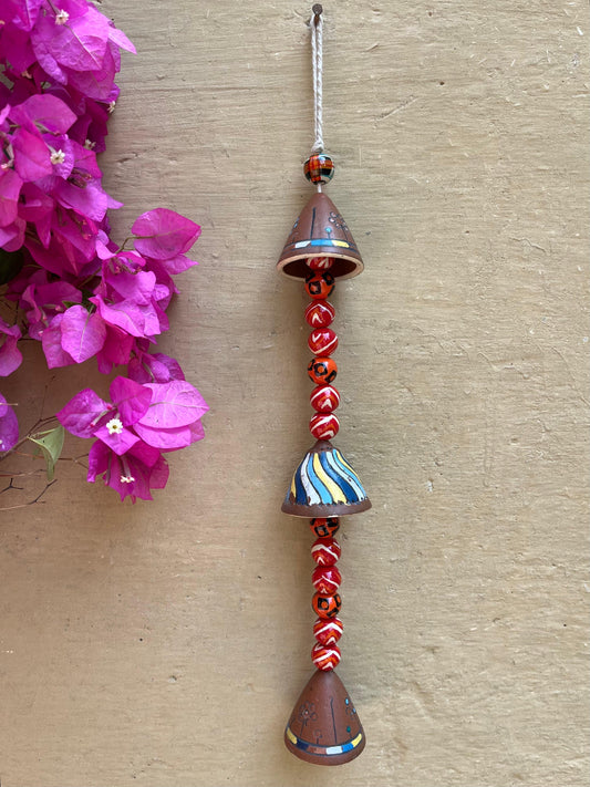 Clay Bell Hanging ￼