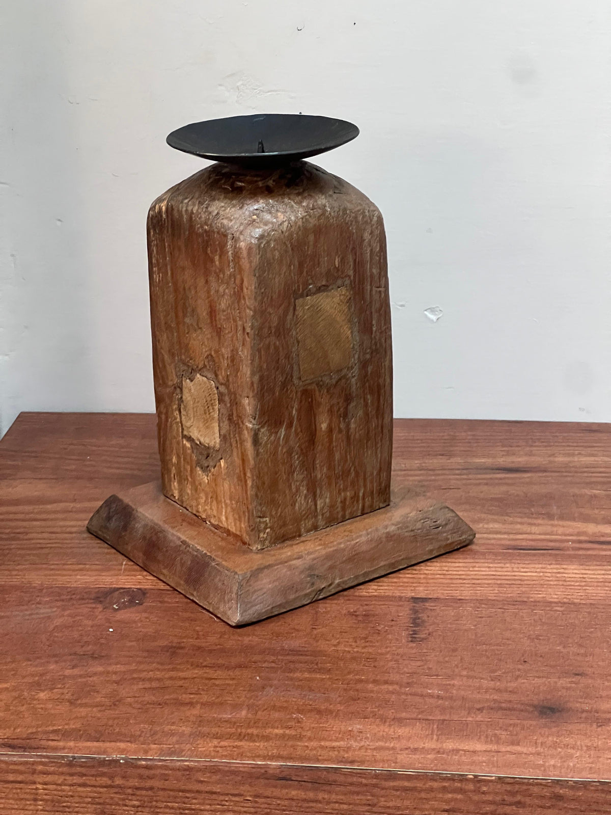 Wooden Candle Holder