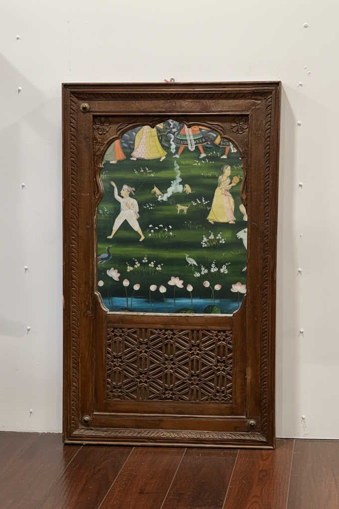 Old Jharokha Mirror