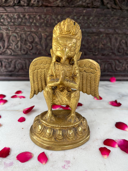 Brass Lord God Garud