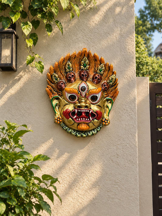 Painted Wall Mask