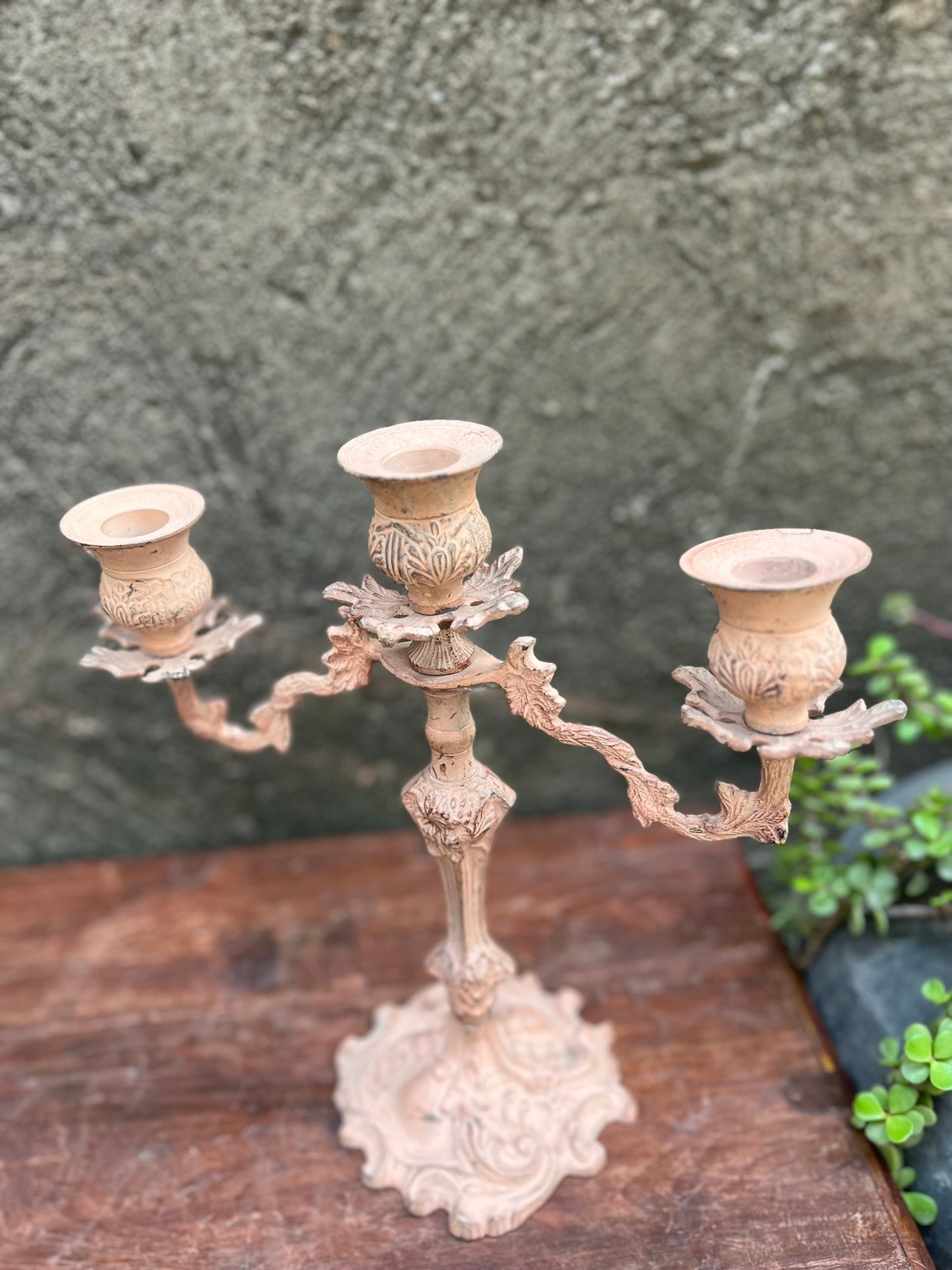 French Style Vintage Candle Stand