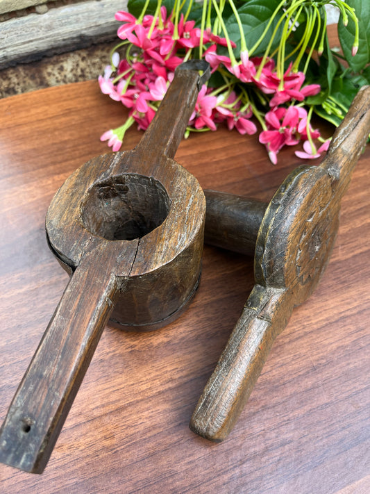 Wood Vintage Decoration Lemon Juicer