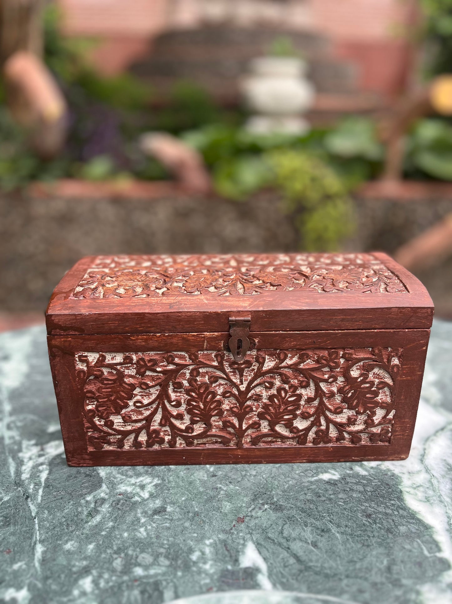 Wooden Carving Box