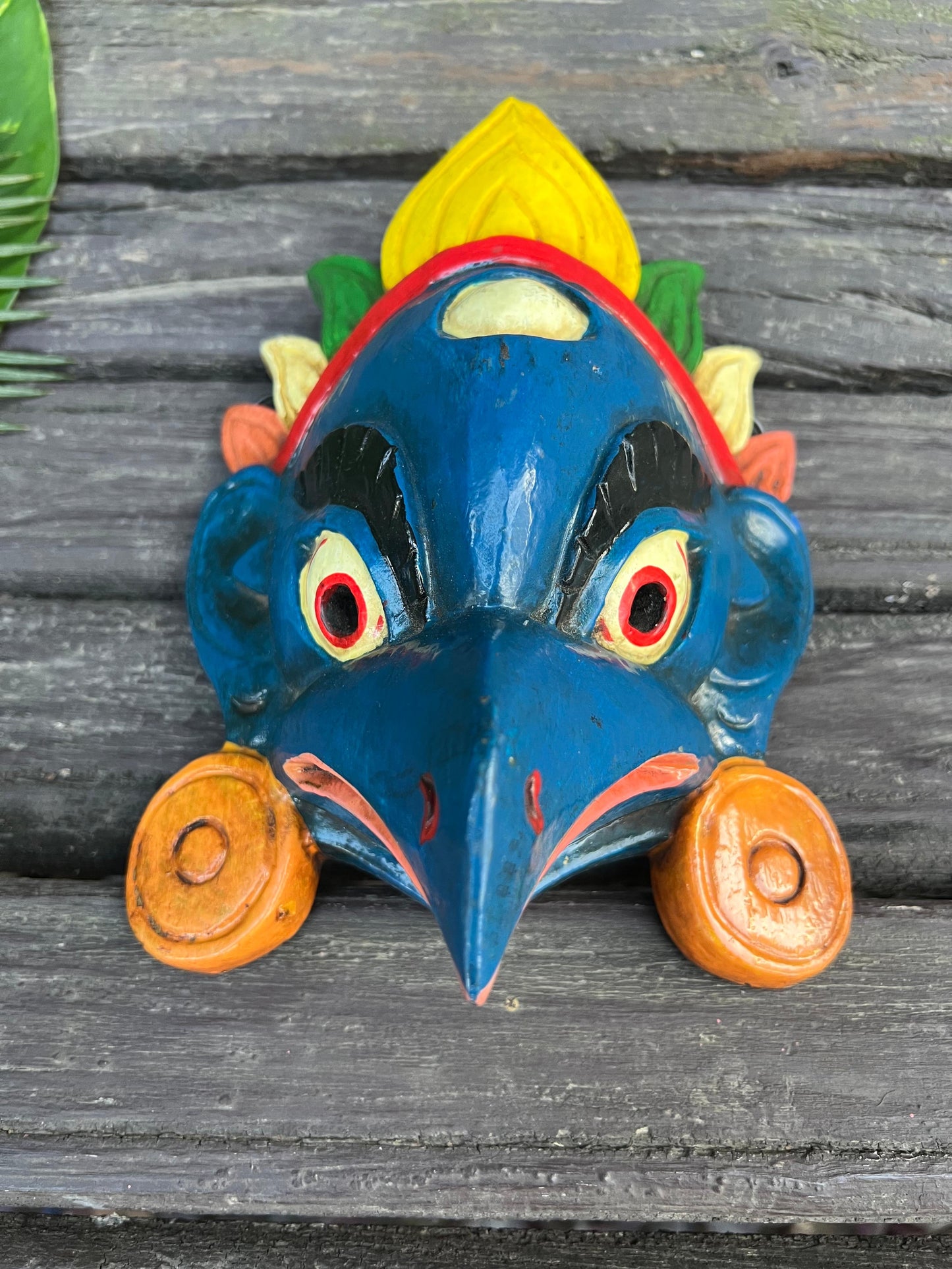 Garuda Hand Painted Mask