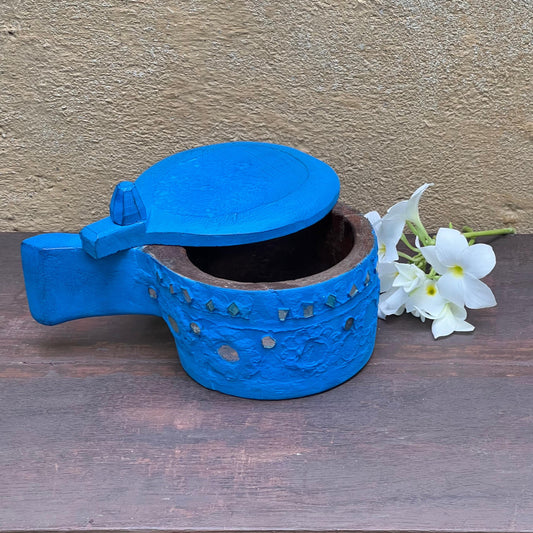 Terracotta Spice Box ￼
