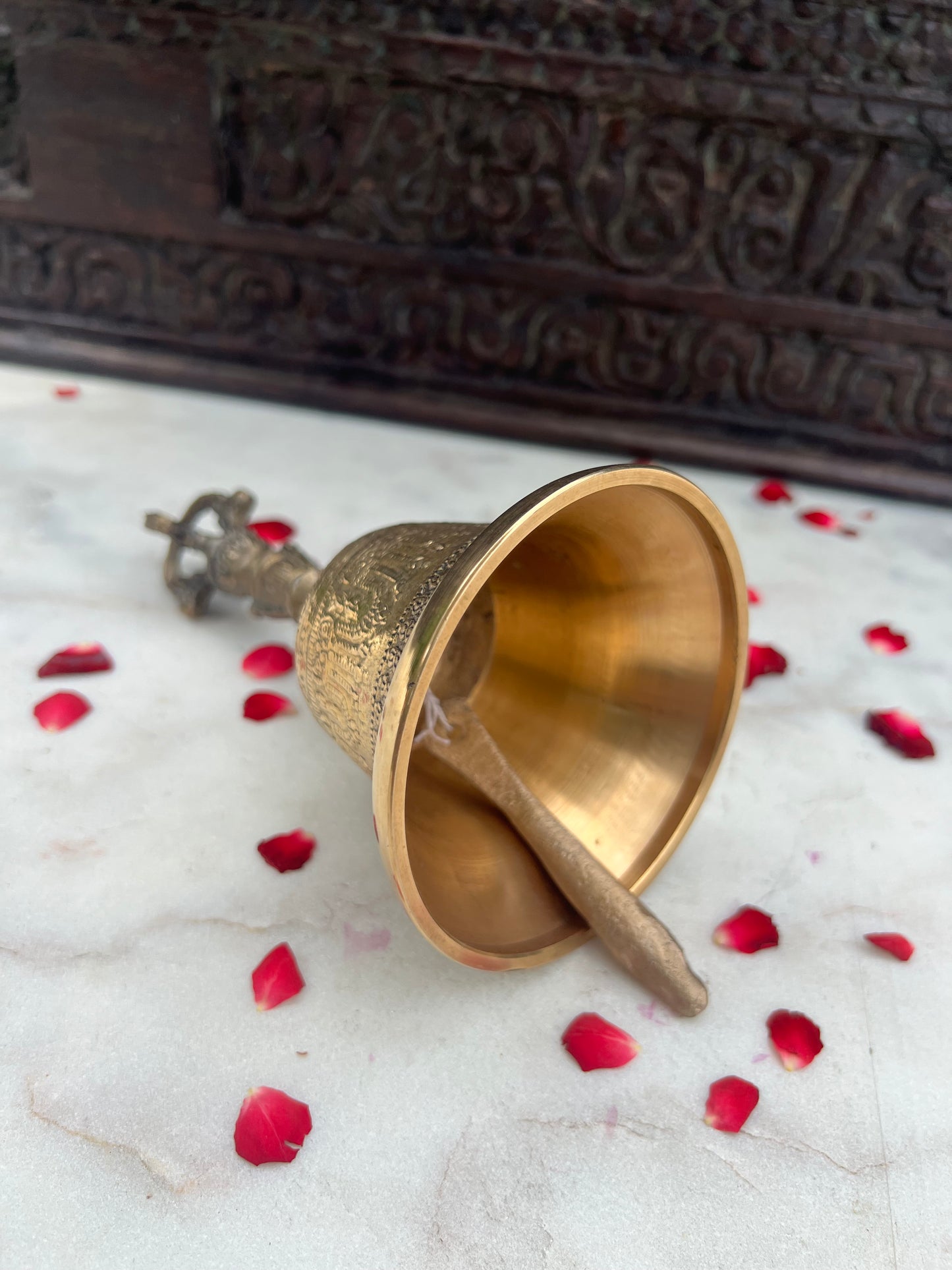 Brass Tibtean Praying Bell