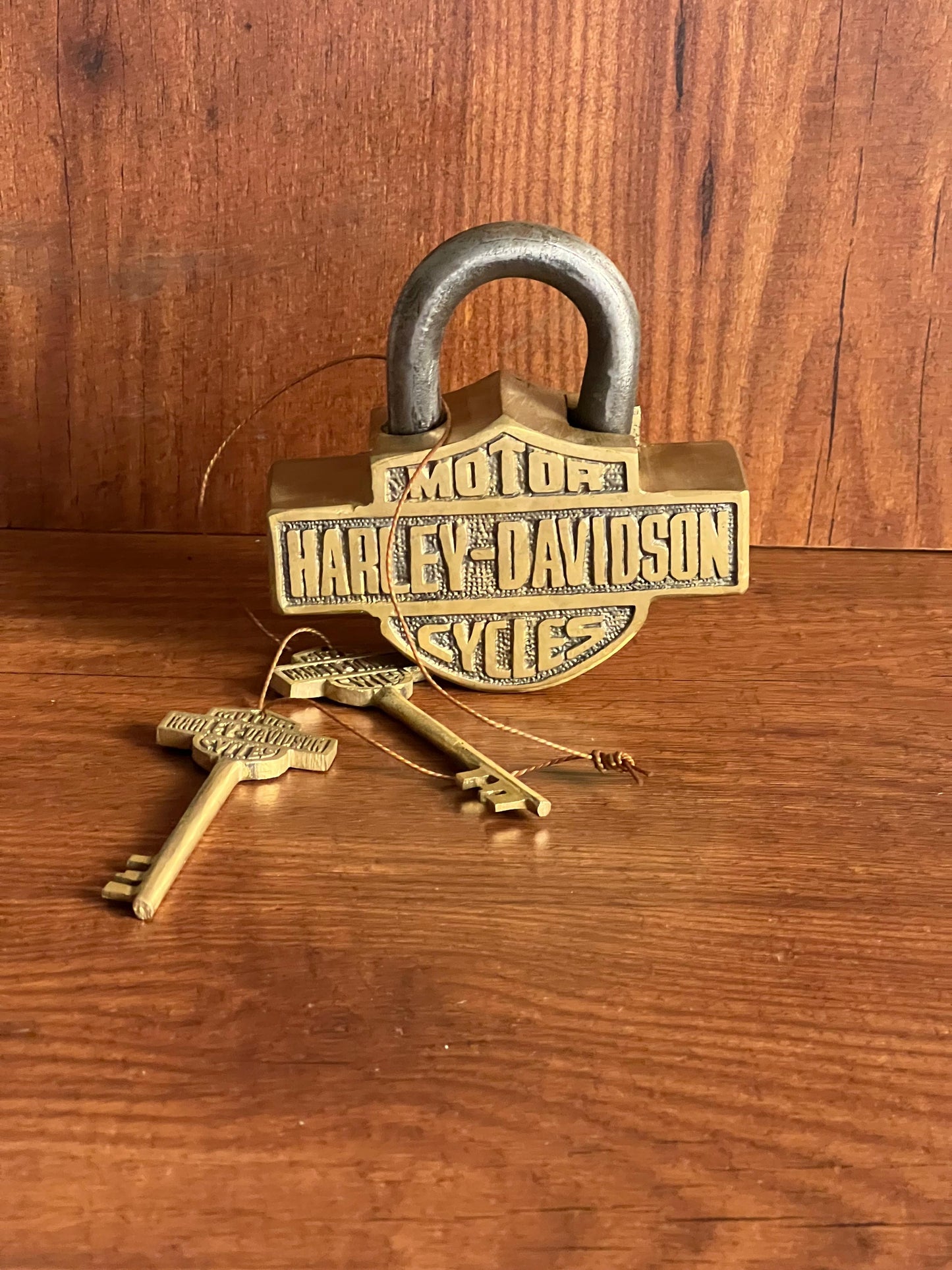 Vintage Brass Lock