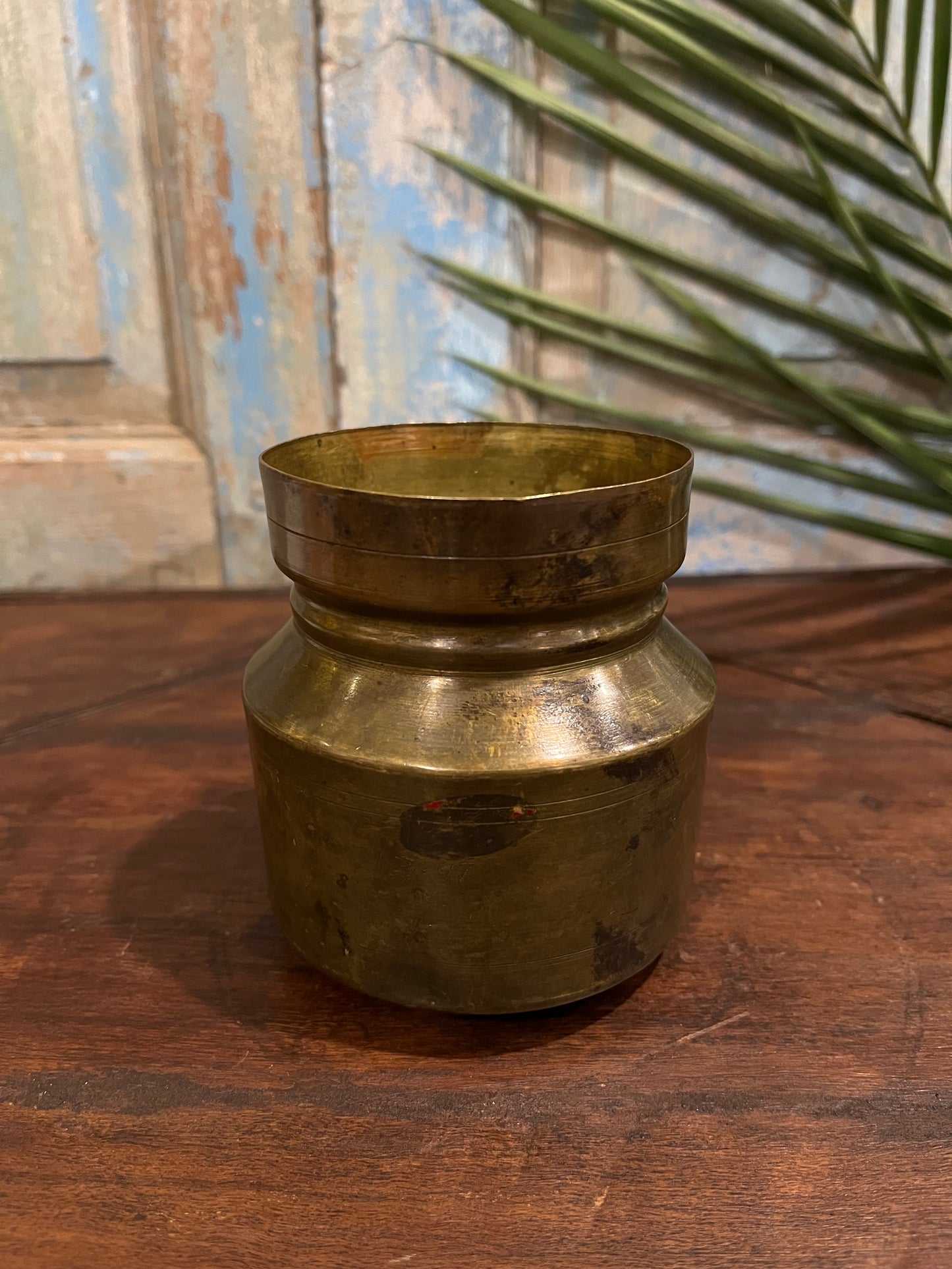 Vintage Brass Pot