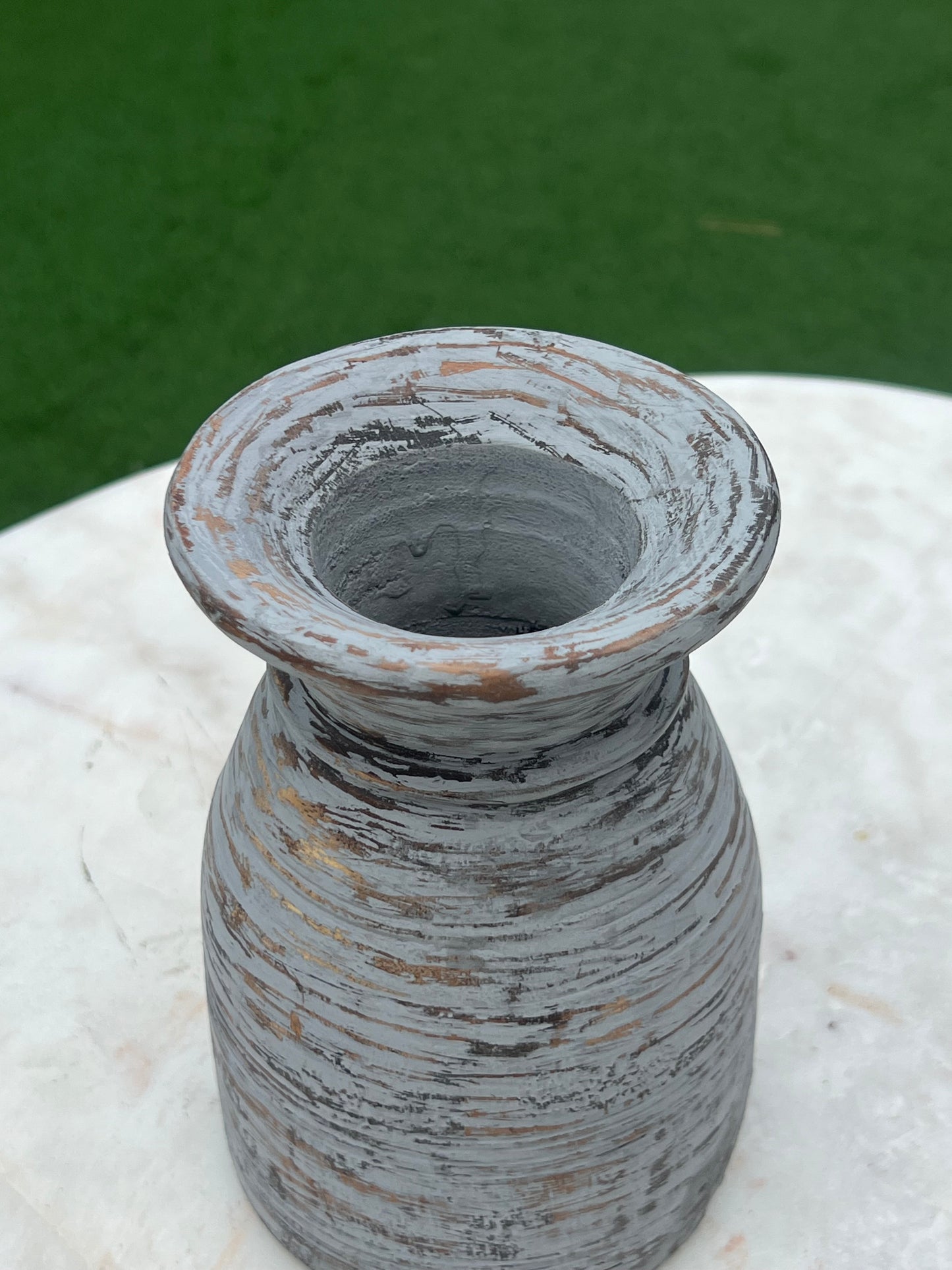 Wood  Flower Pot