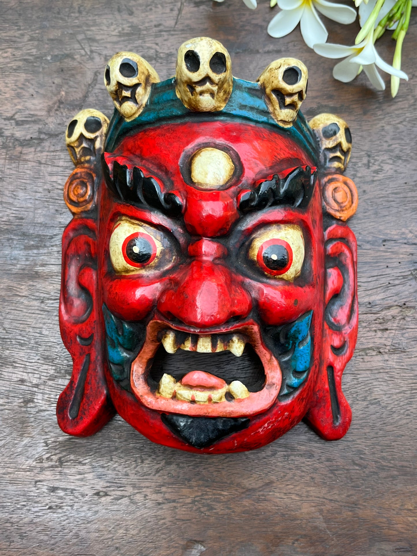Hand Painted Bharvo Mask