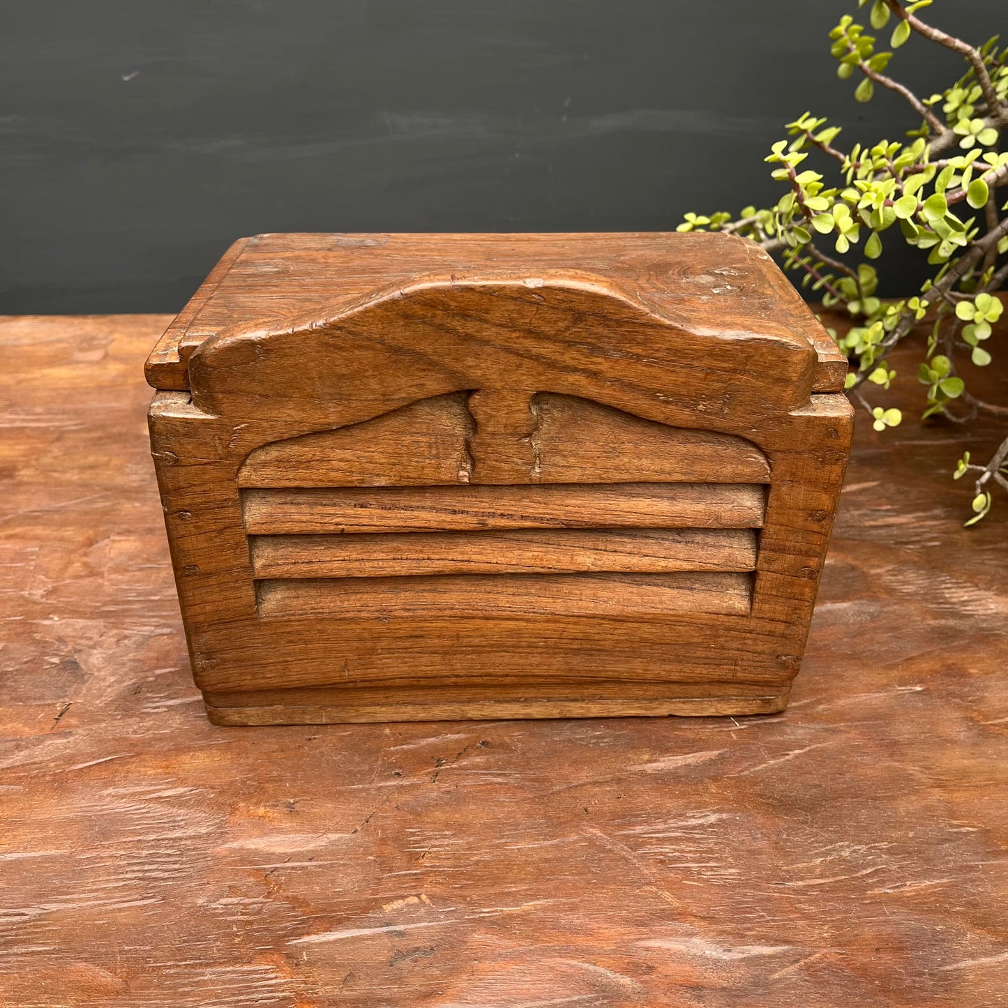 Wooden Old Shutter Box