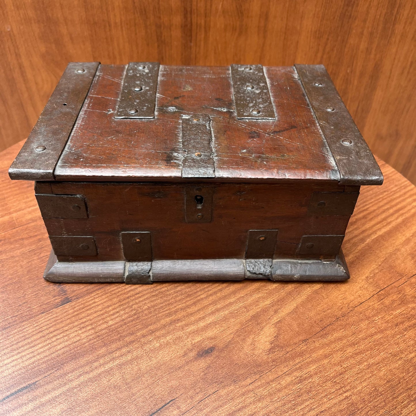 Wooden Vintage Cash Box