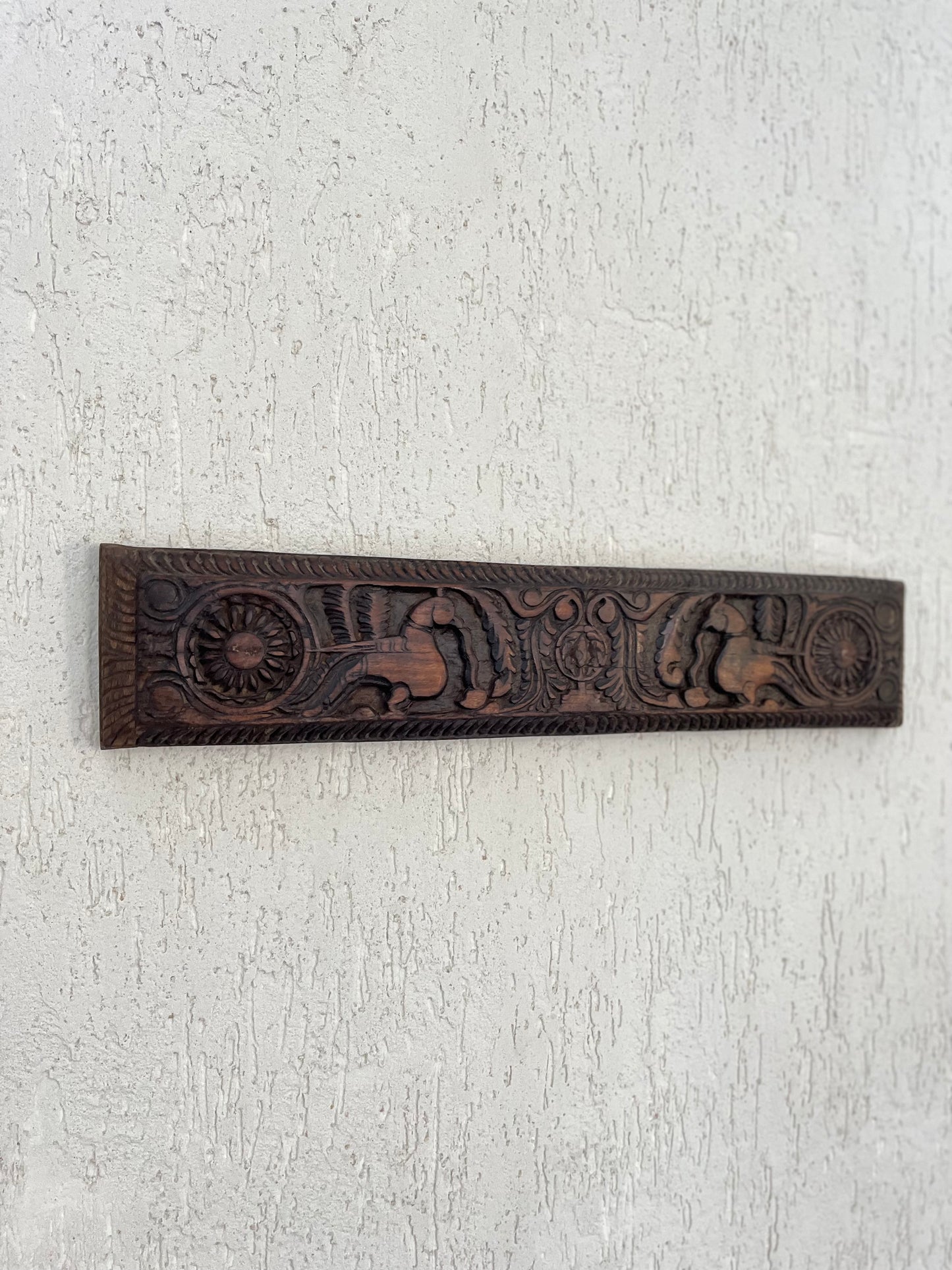 Wooden Vintage Pecock wall Bracket