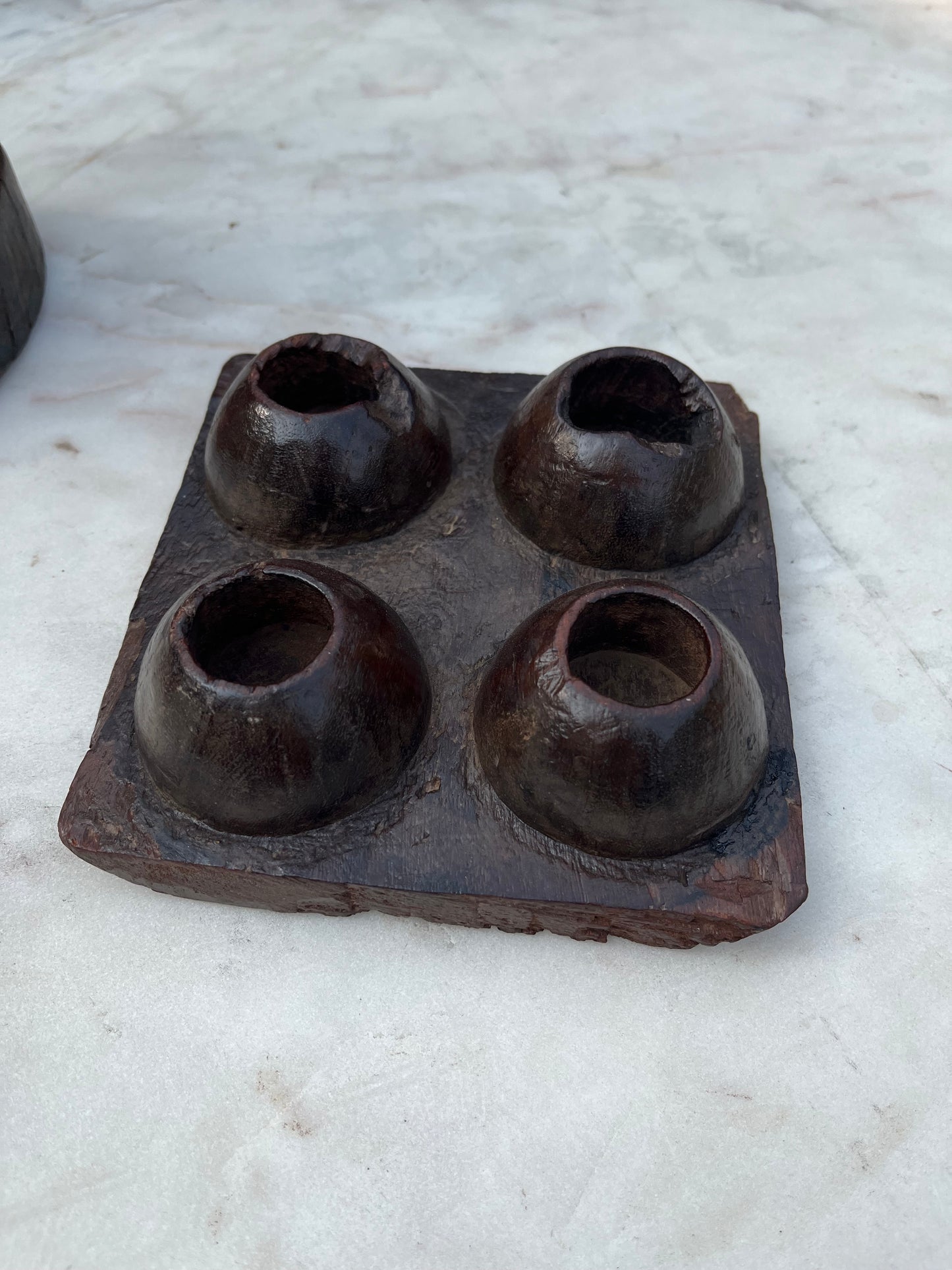 Old Wood Egg Platter