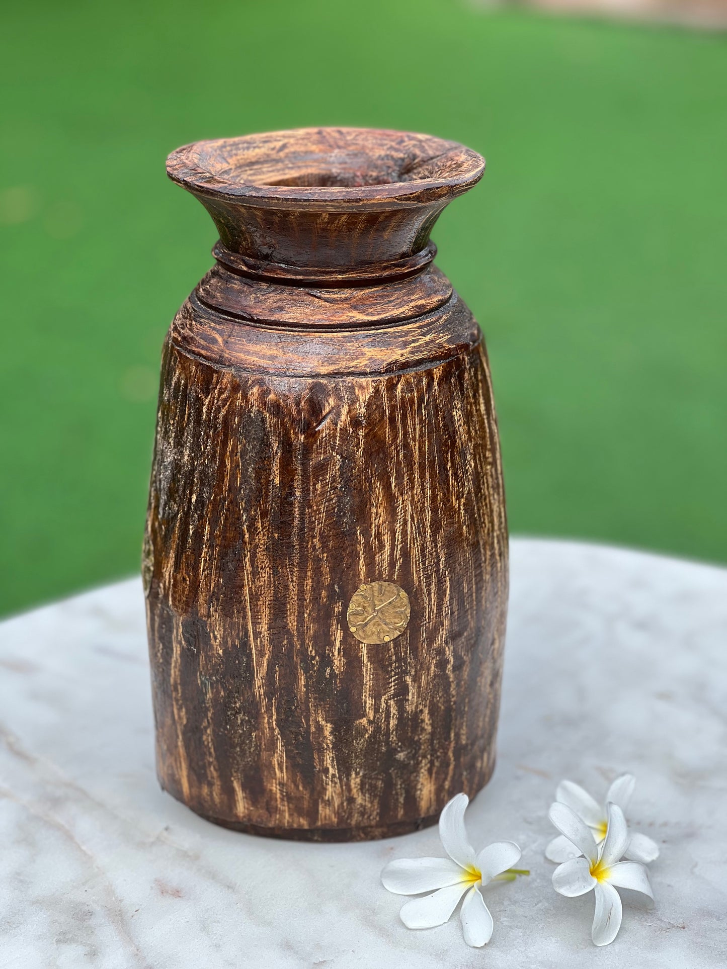 Wood Flower pot